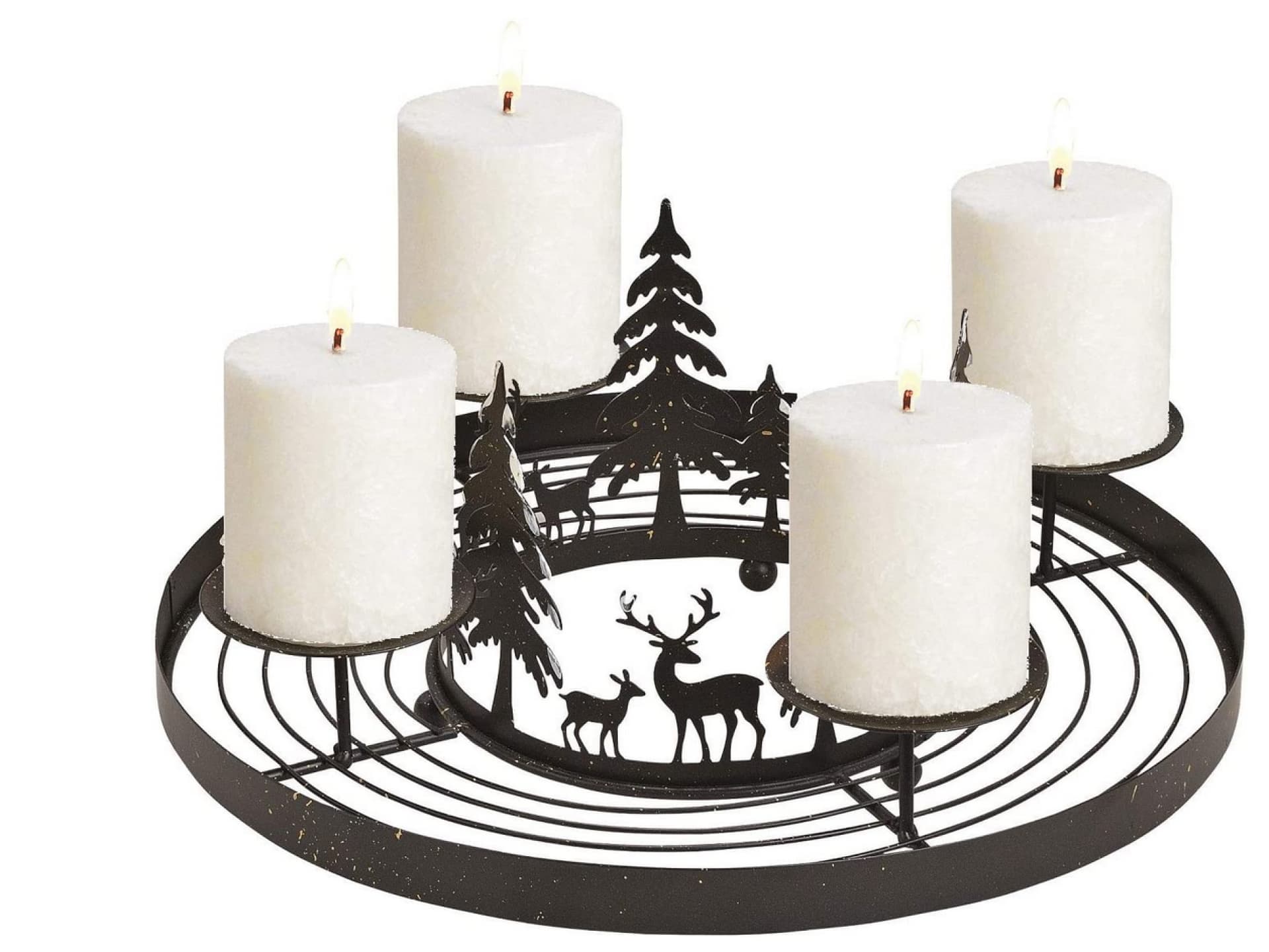 Adventskranz Metall