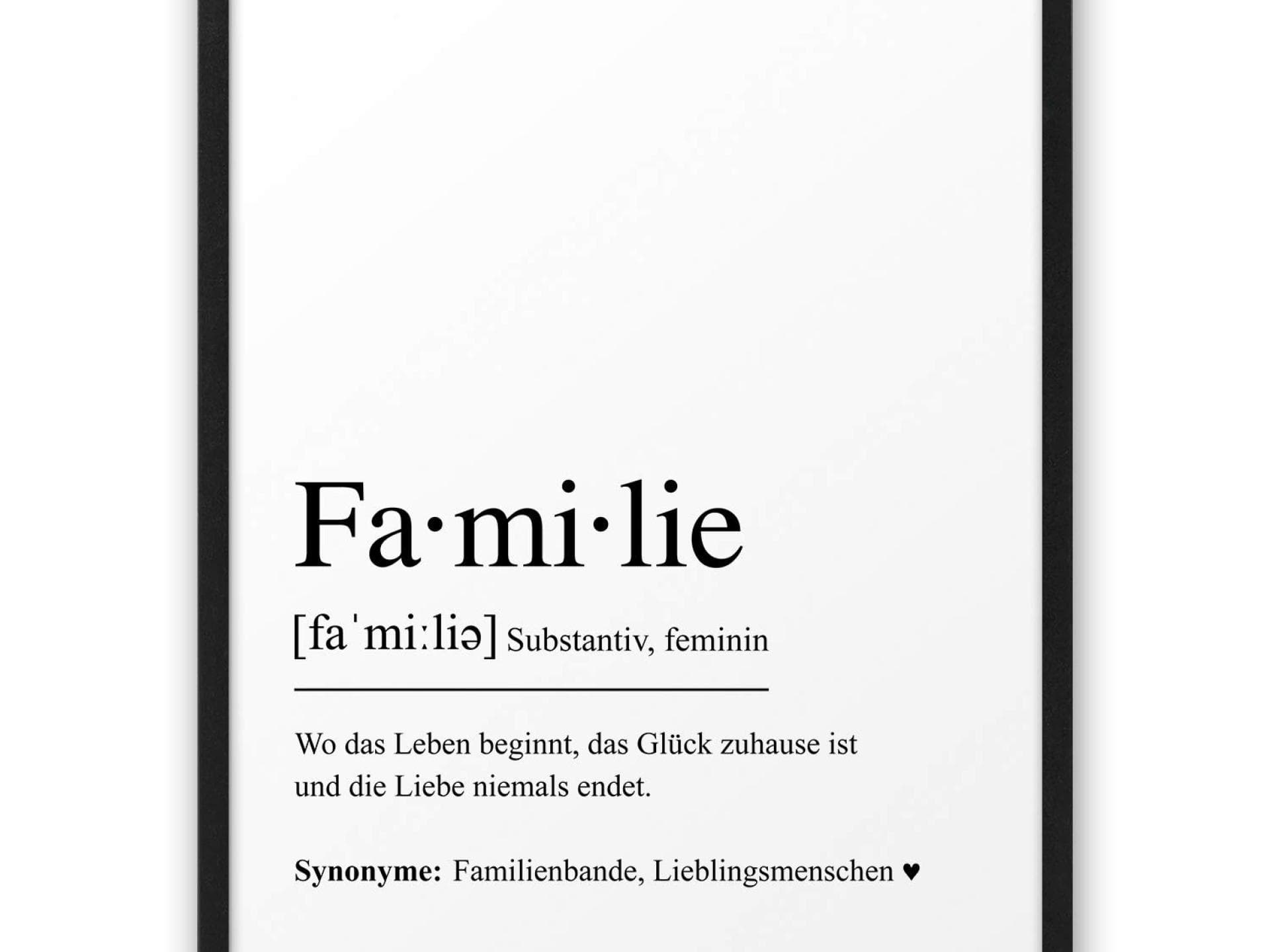 ABOUKI Store Kunstdruck Familie