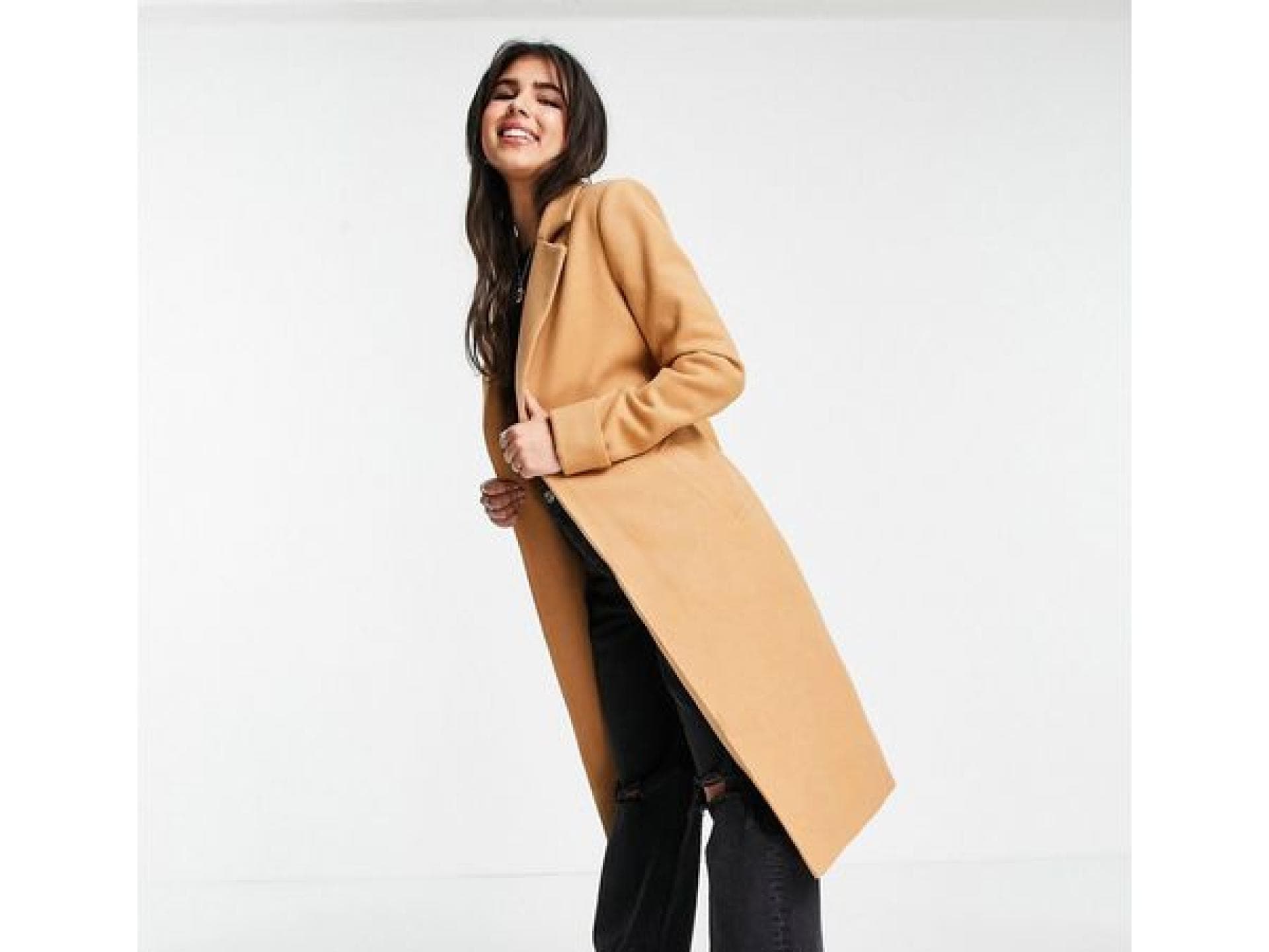 Wollmantel braun ASOS
