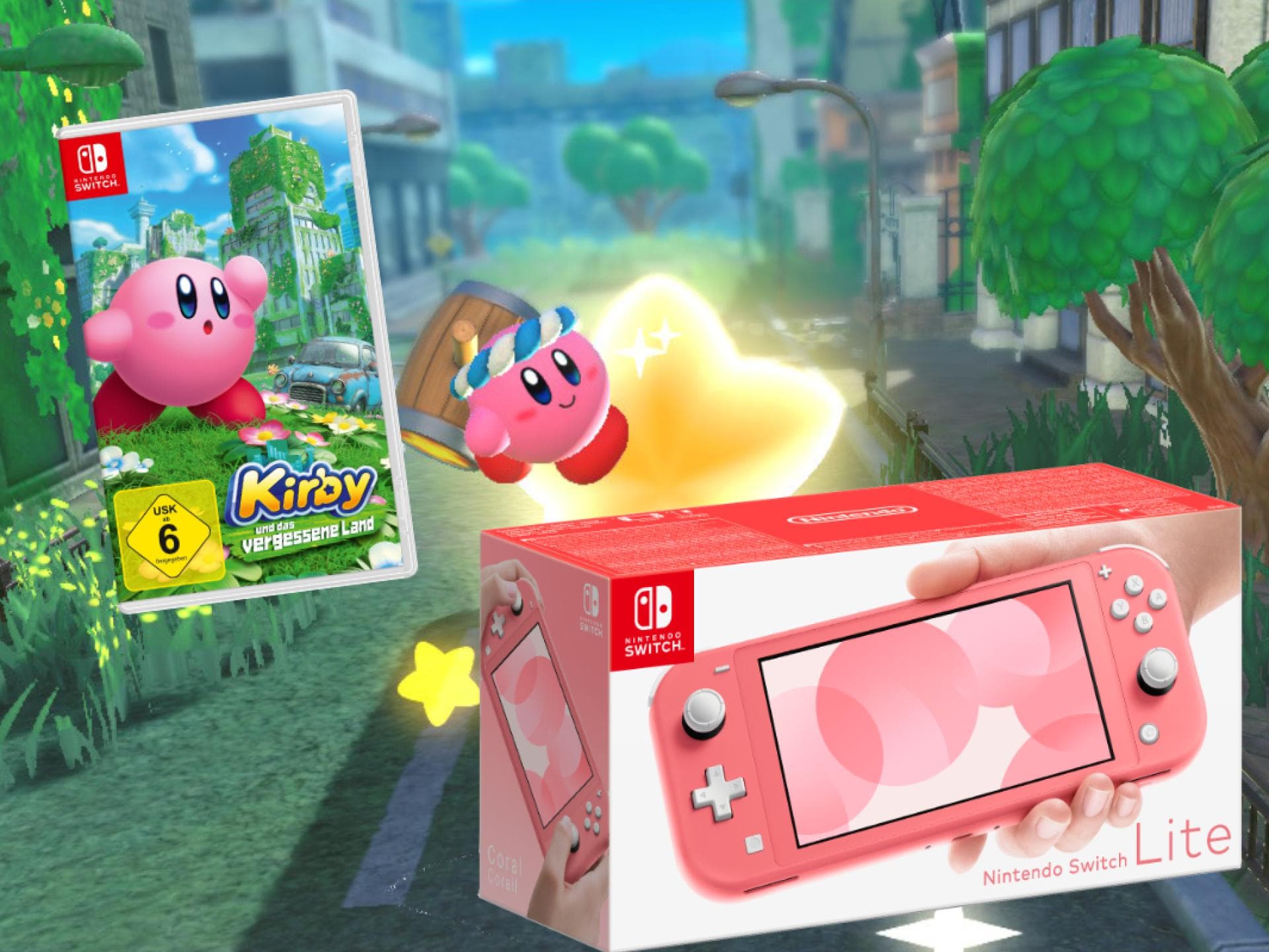 Nintendo Switch Lite Gewinnspiel Kirby Nintendo Switch Lite Gewinnspiel Kirby