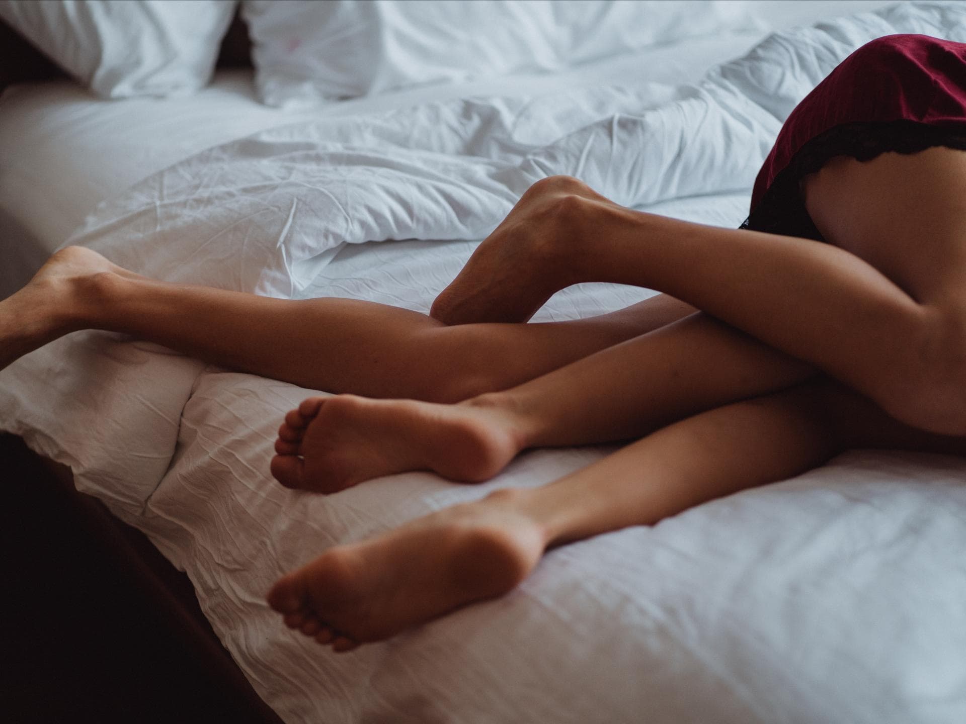 Paar im Bett