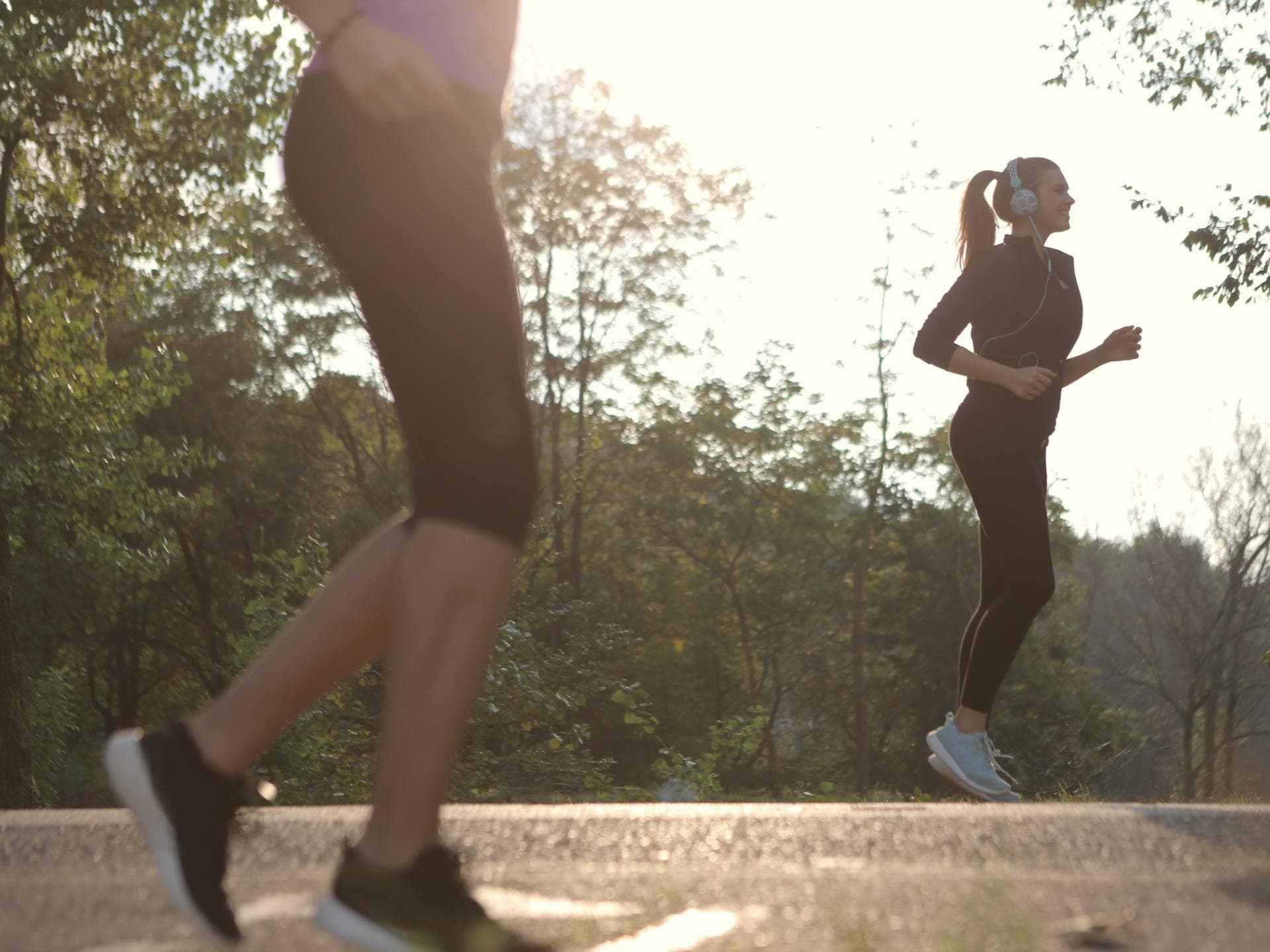 Frauen beim Joggen