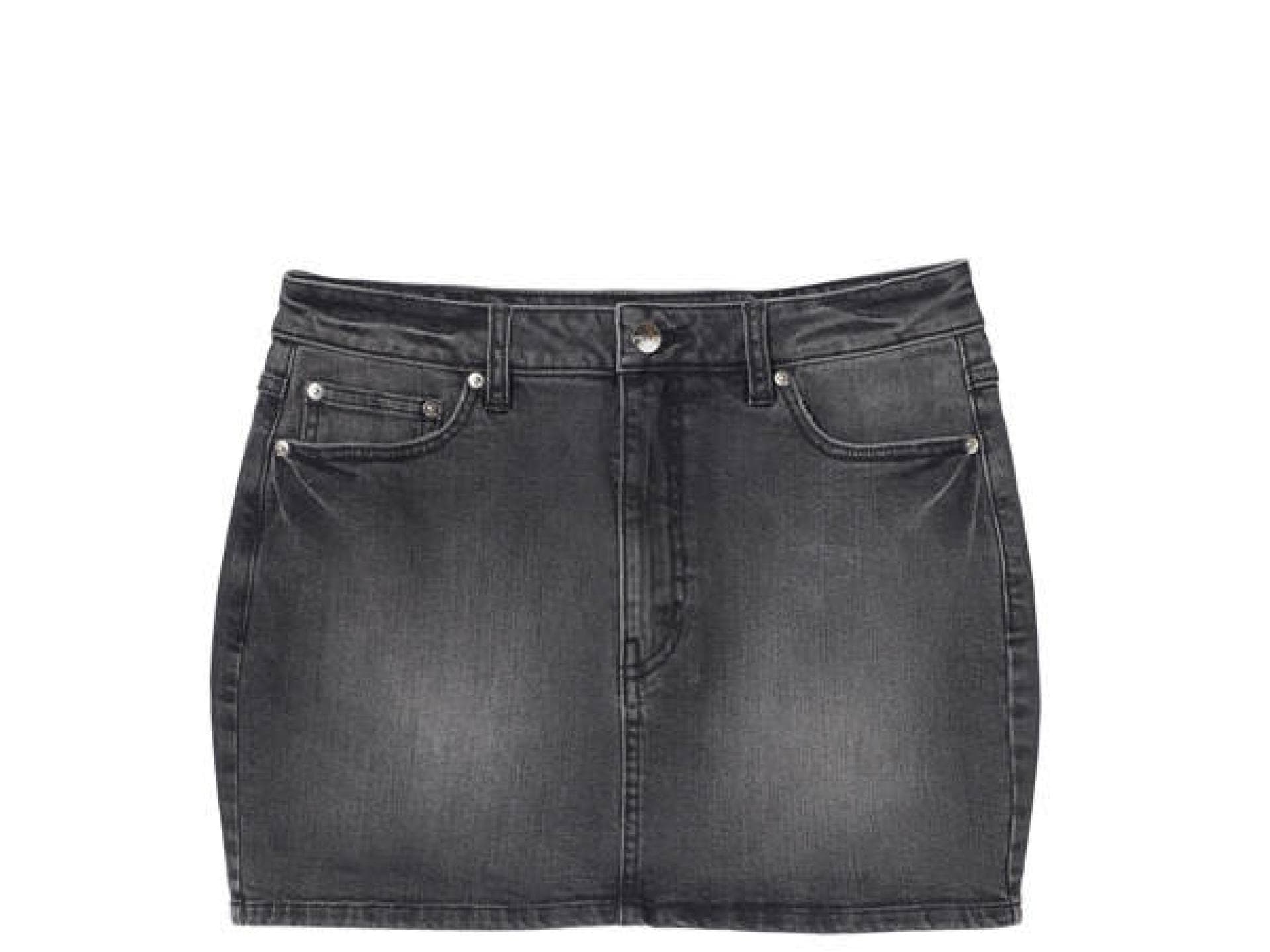Schwarzer Jeansrock von Monki.com
