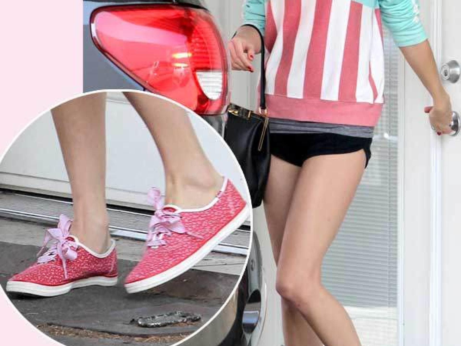 Taylor Swift: Rote Sneaker von Keds