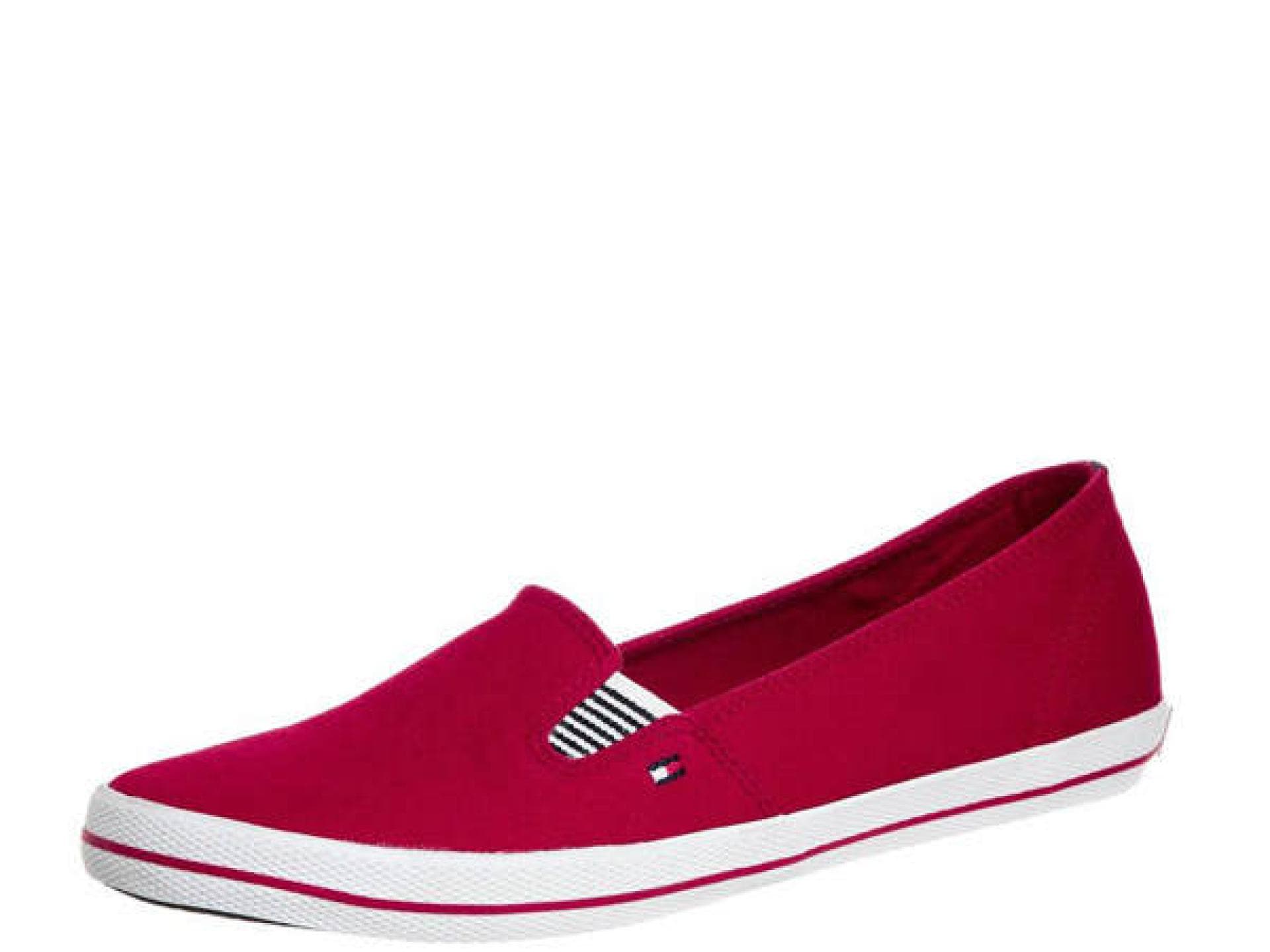 Rote Slipper von Tommy Hilfiger