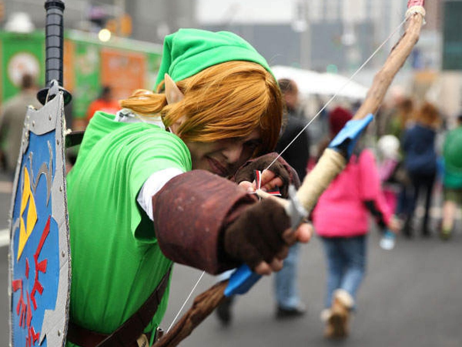 Link-Cosplay aus Zelda