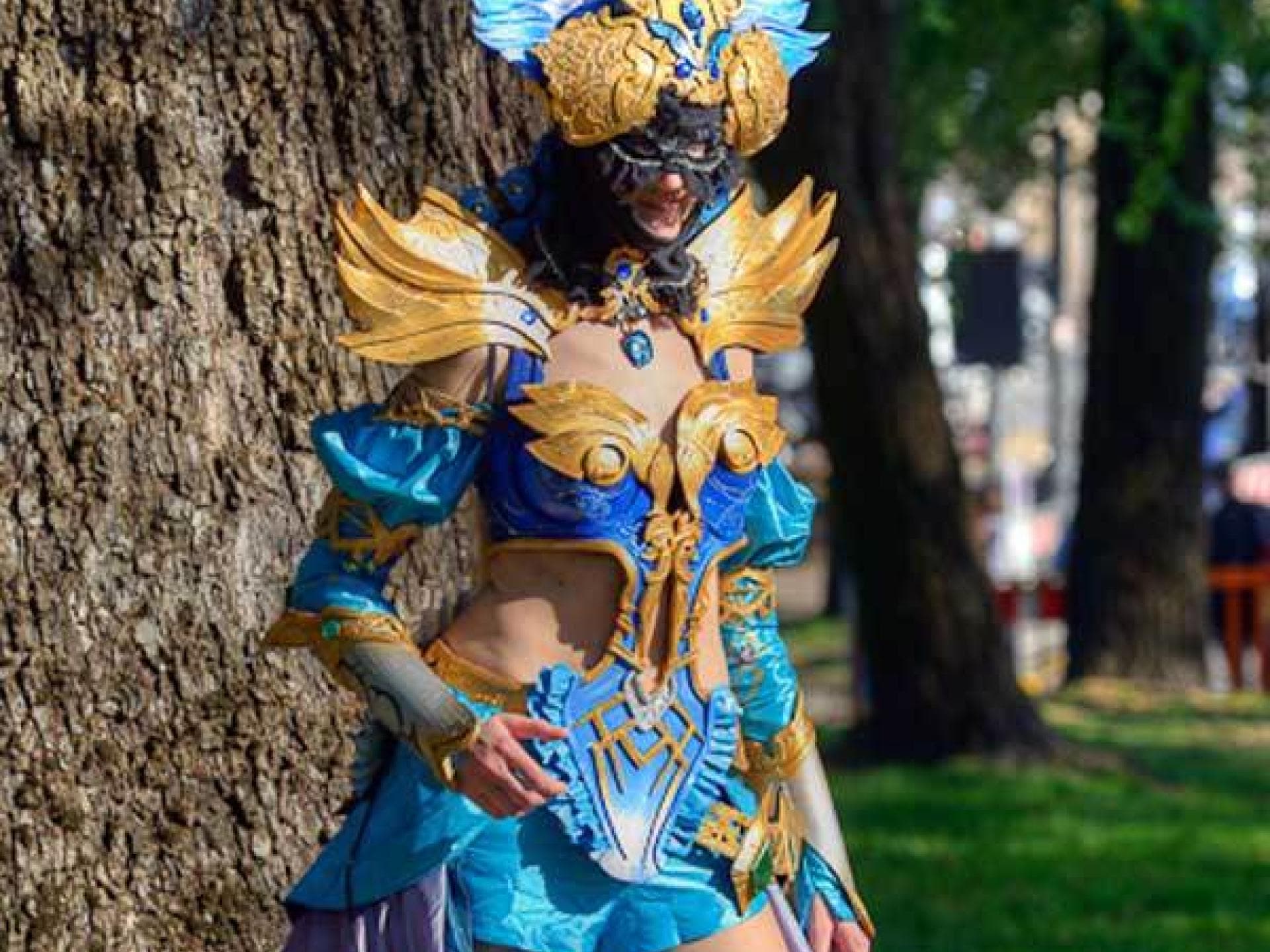 Cosplay mit vielen Details