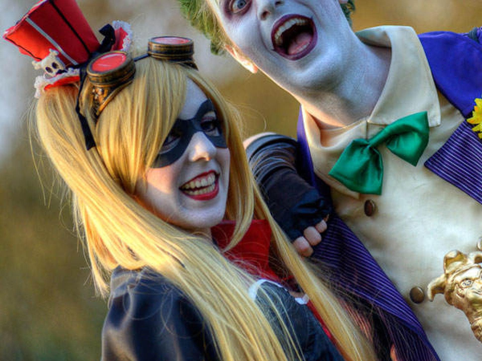 Cosplay-Pärchen aus Batman: Arkham Asylum