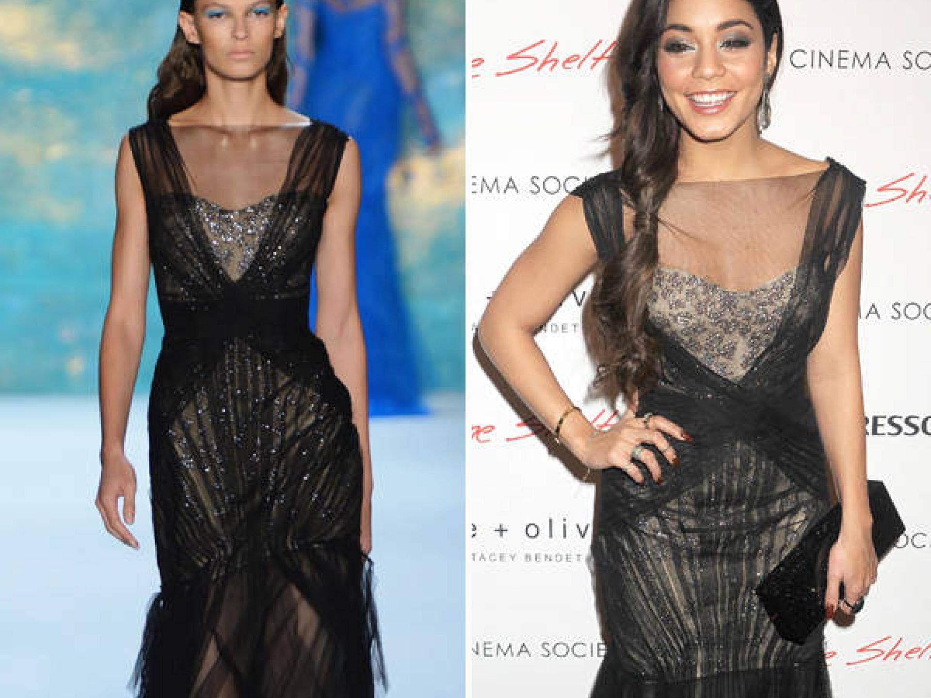 Vanessa Hudgens in Monique LHuillier