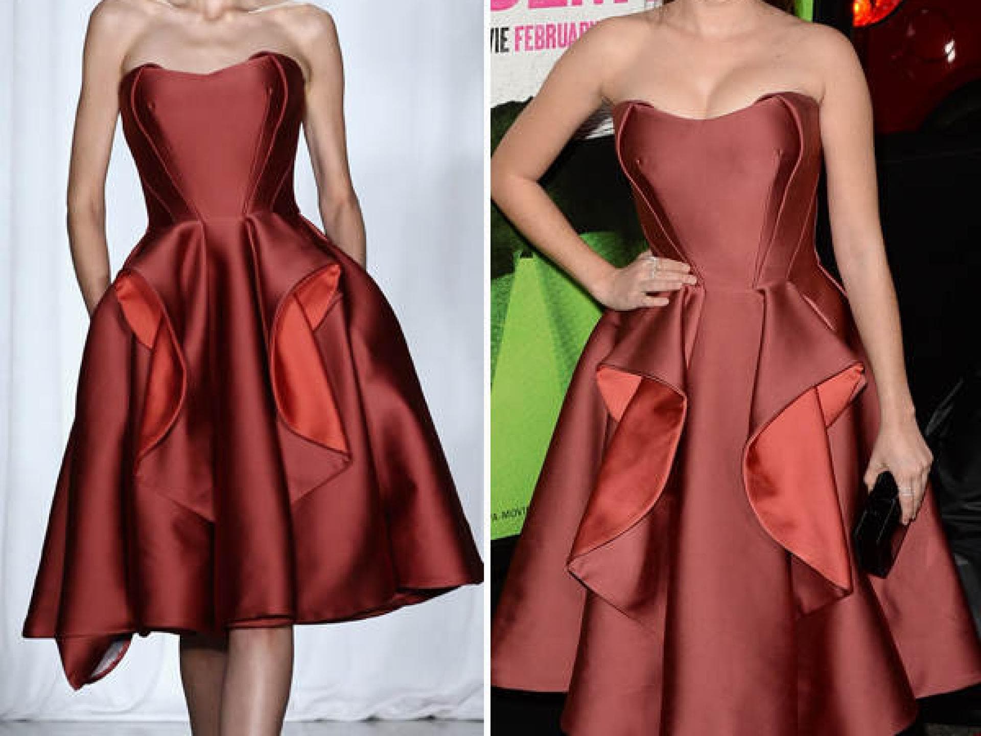 Sarah Hyland in Zac Posen
