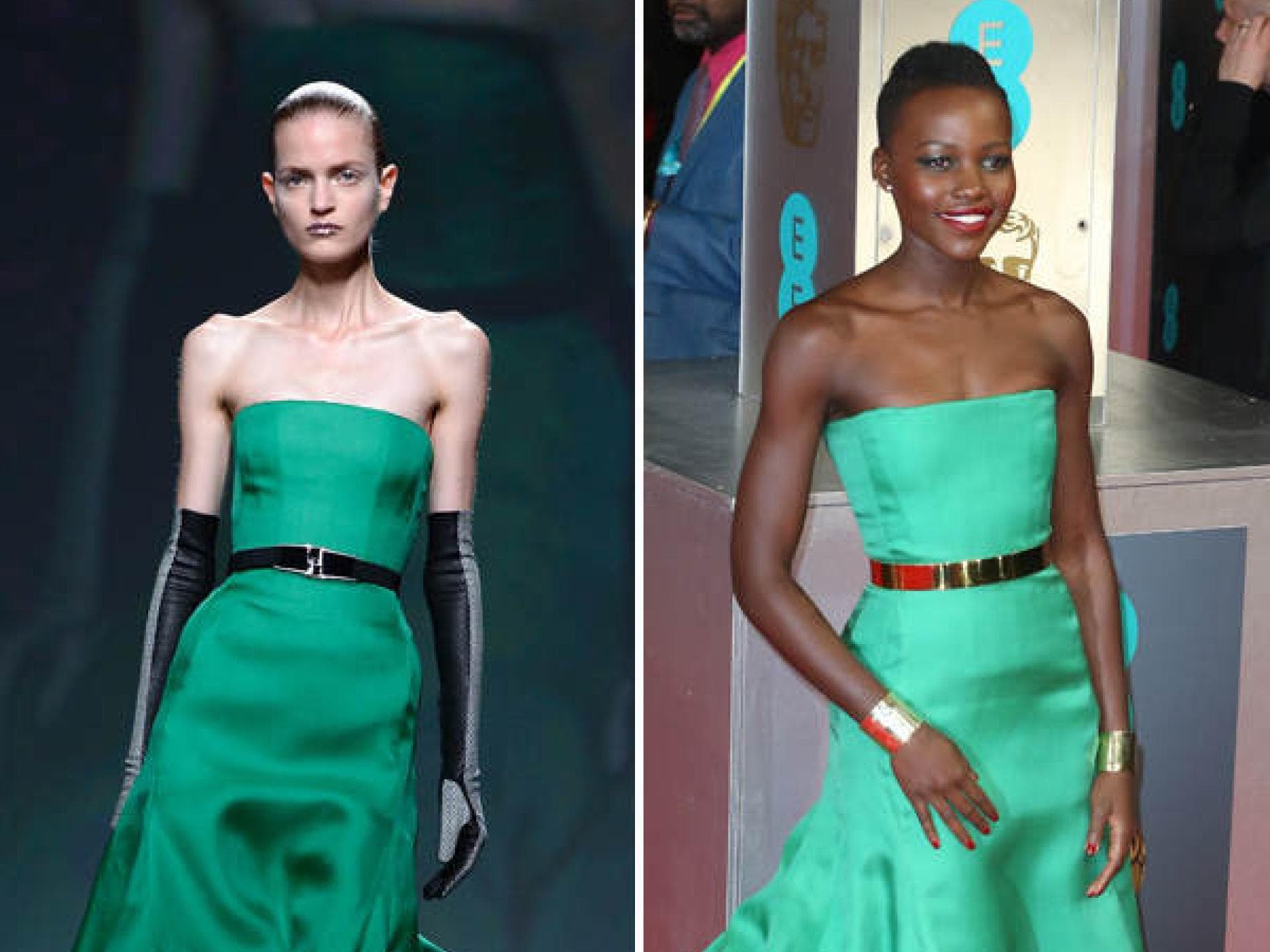 Lupita Nyong'o in Christian Dior Haute Couture