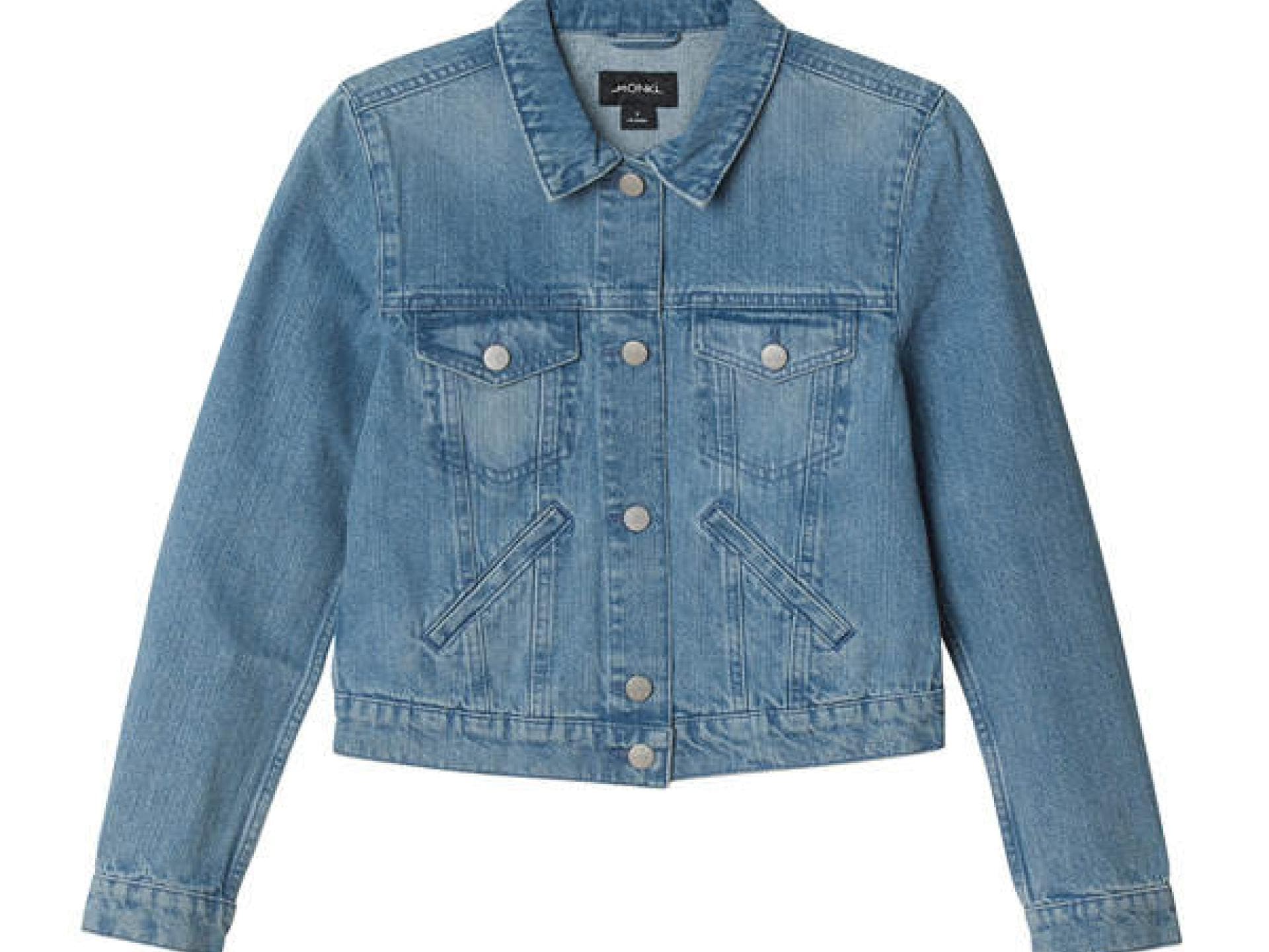 Kurze Jeansjacke von Monki.com