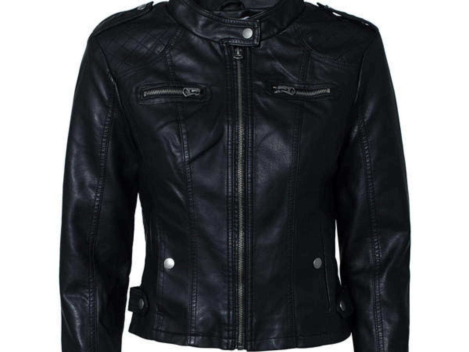 Klassische Lederjacke von Vero Moda