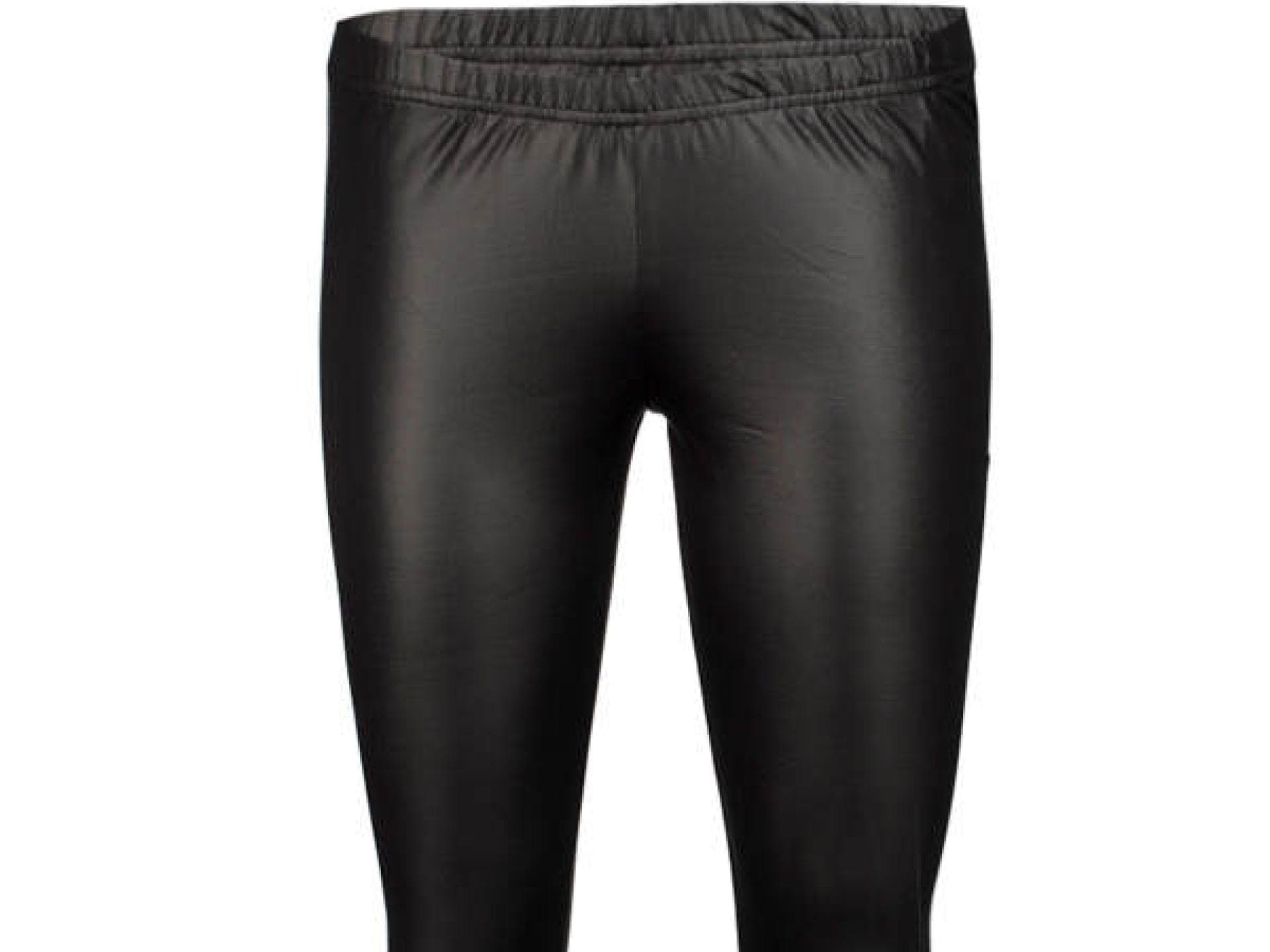 Klassische Leggings in Lederimitat von New Yorker