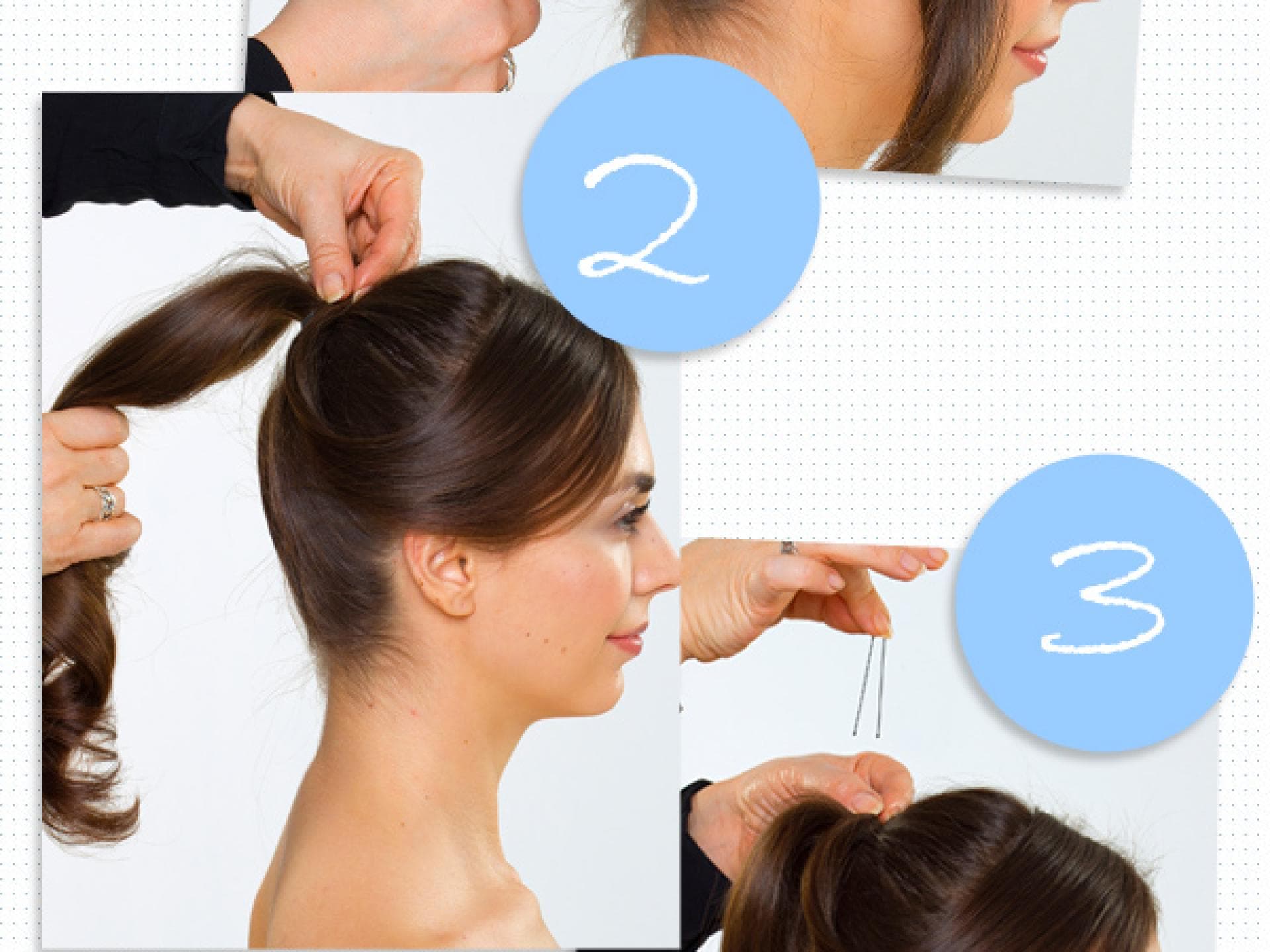 Retro-Frisur selber machen mit Anleitung