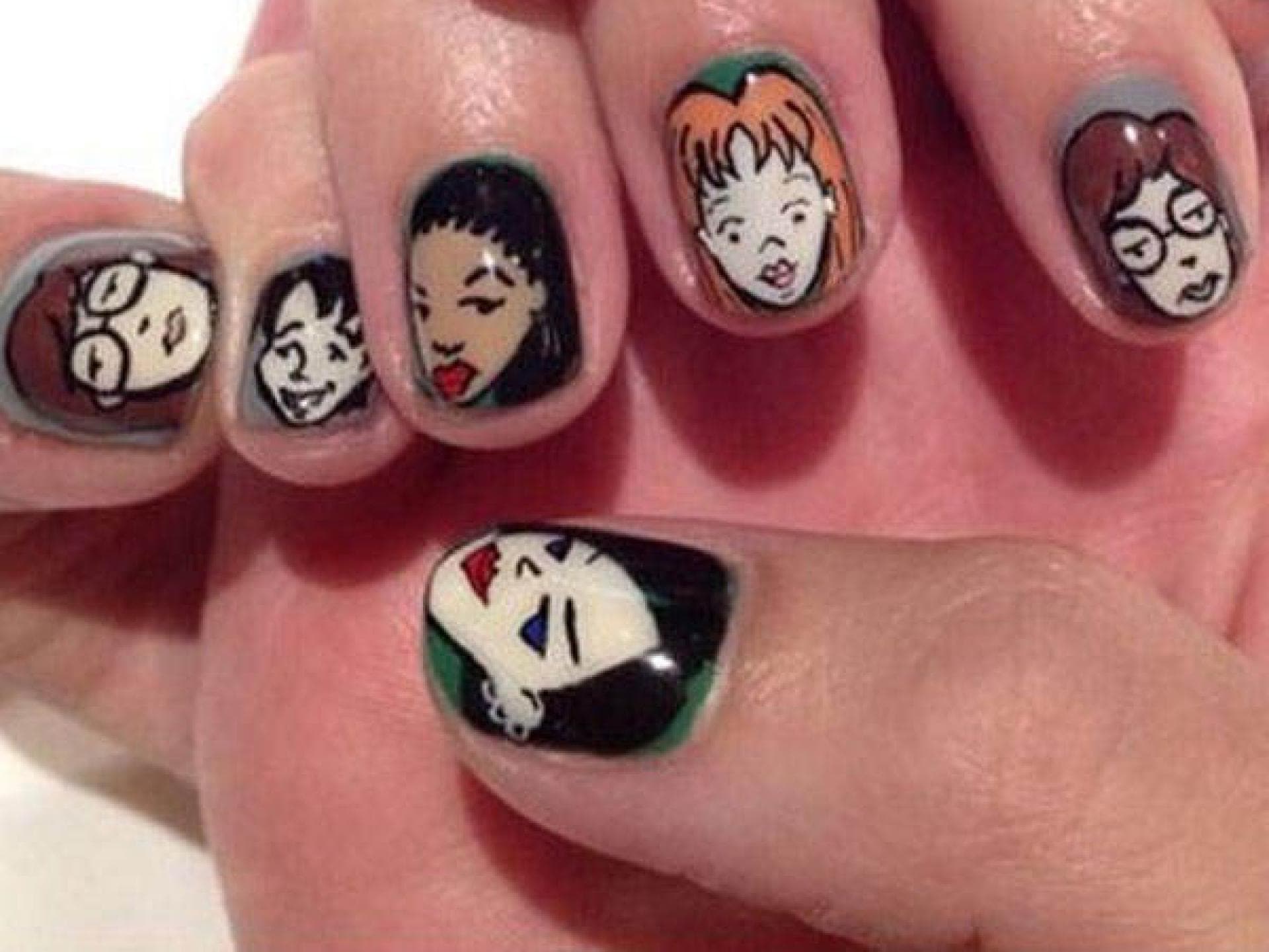 Katy Perry Nägel: Zeichentrickserie „Daria“