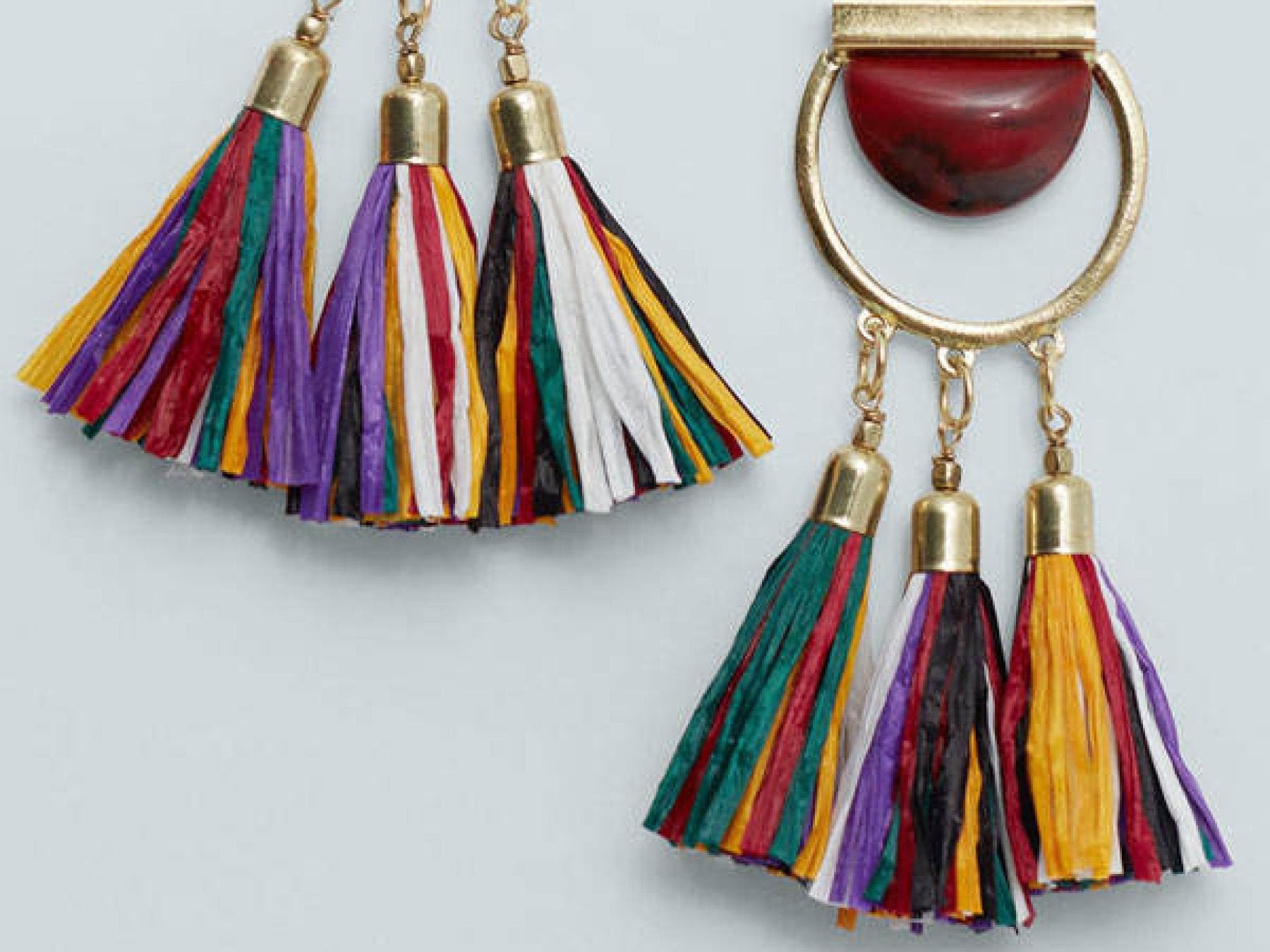 Bunte Ohrringe von Mango