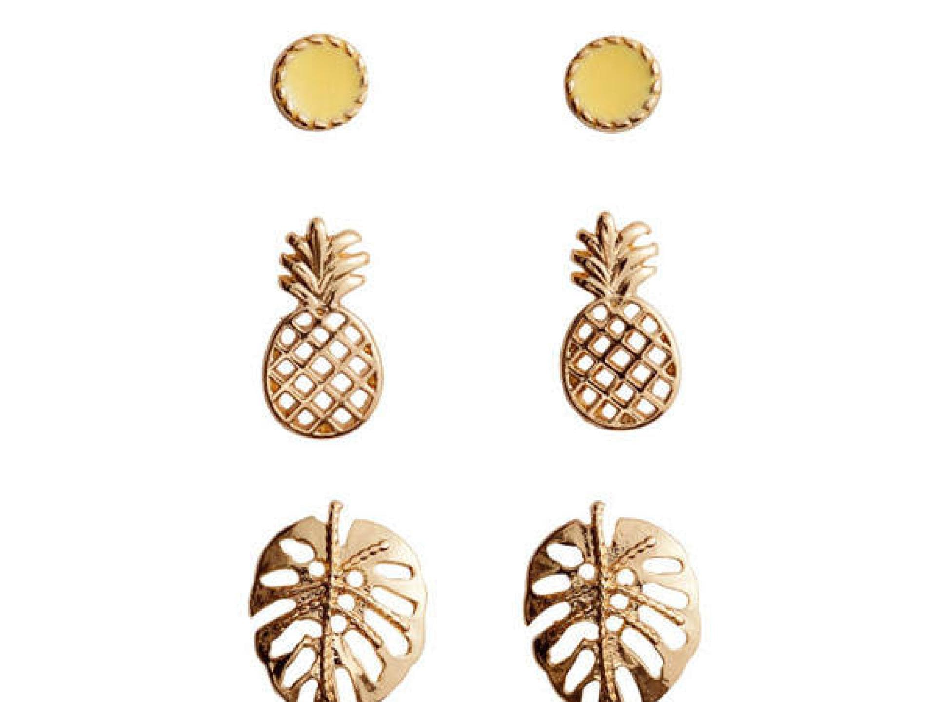 Ohrstecker mit Ananas von H&M Ohrstecker mit Ananas von H&M