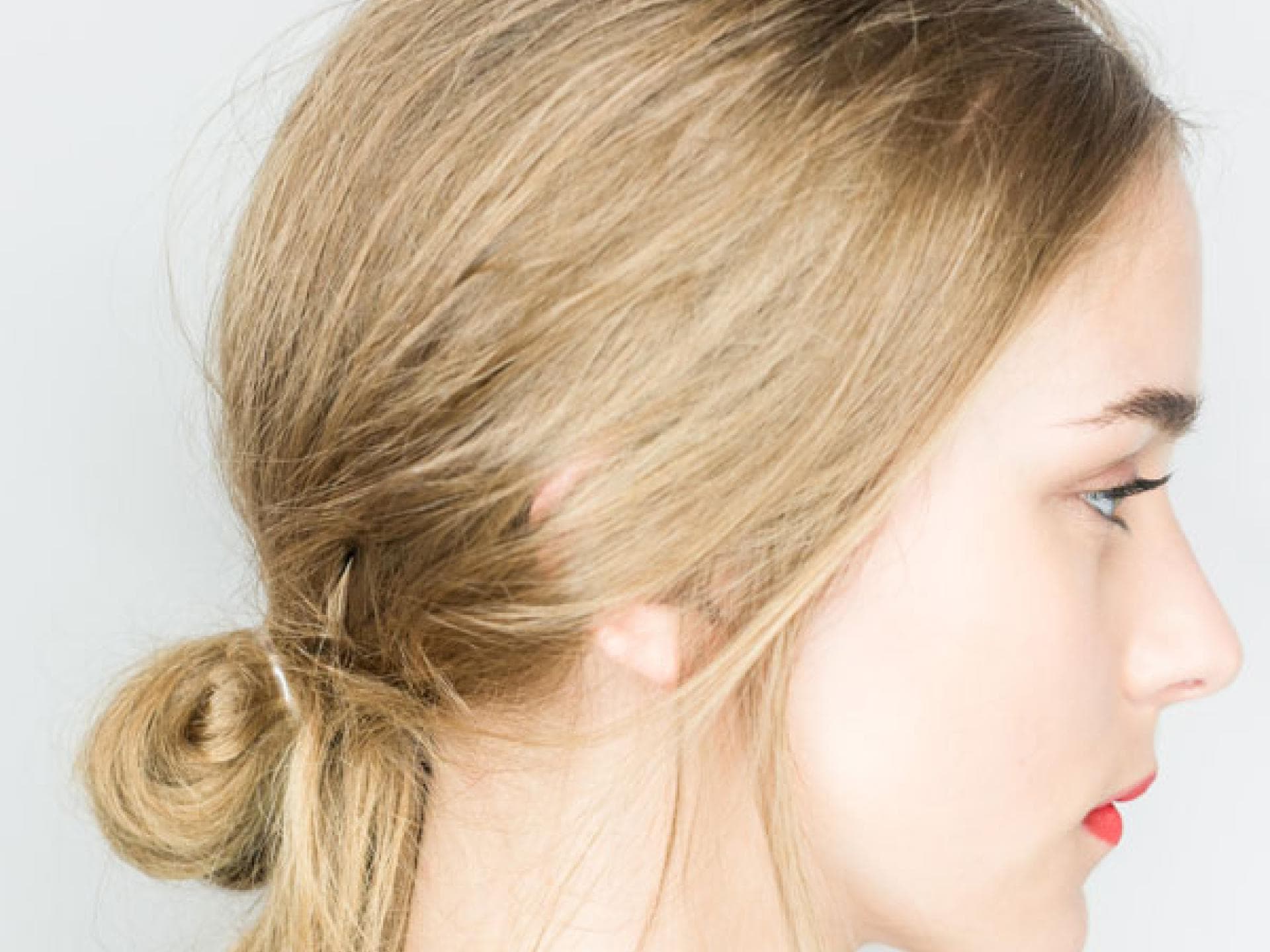 Half Low Bun Half Low Bun