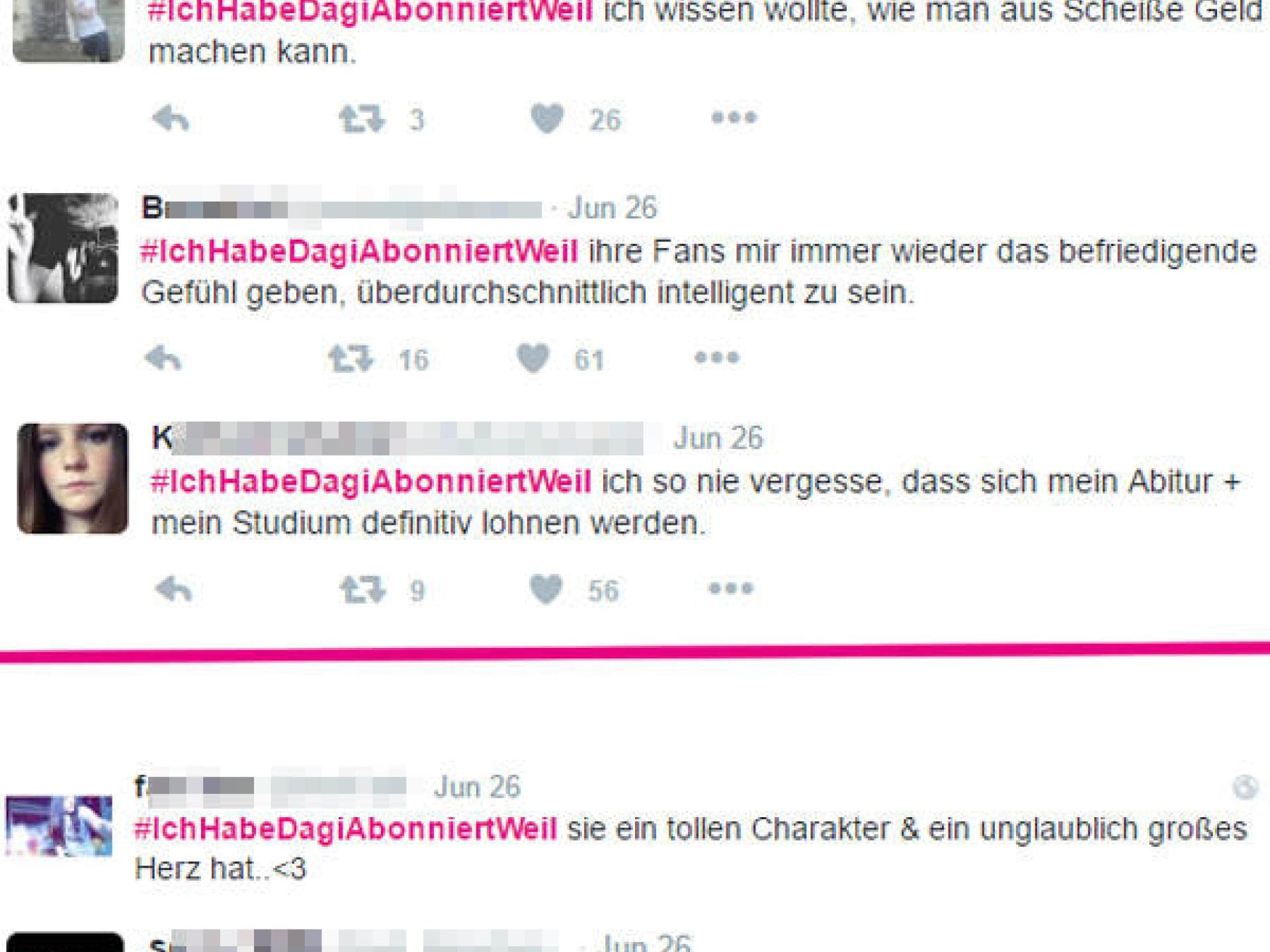 #IchHabeDagiAbonniertWeil