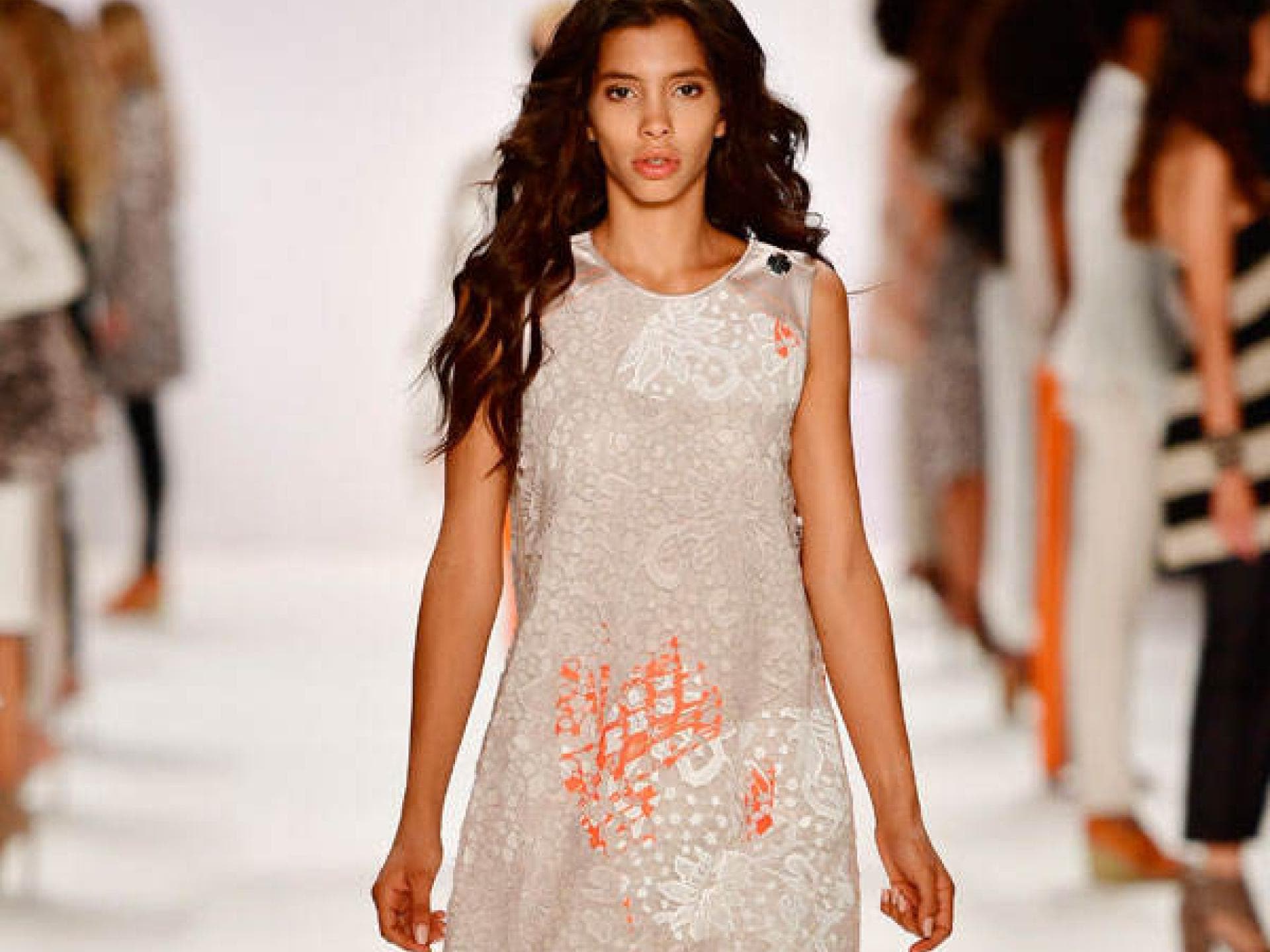 Lara Helmer auf der Fashion Week 2016