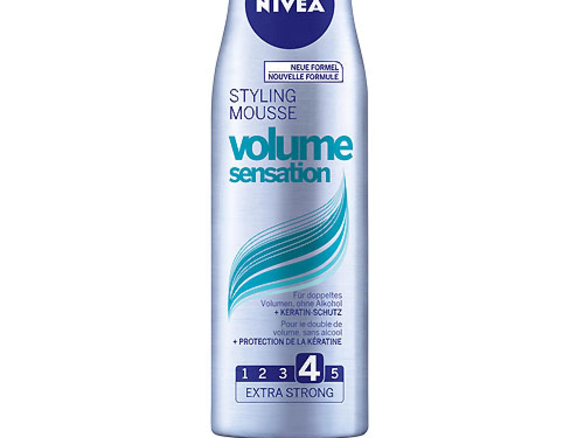 Ohne Silikone: Nivea Styling Mousse Volume Sensation