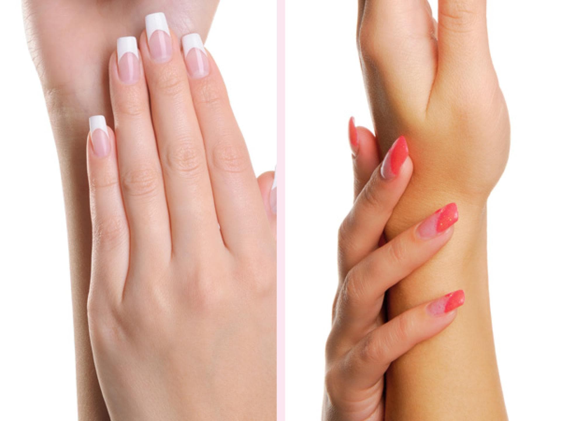 Gelnägel vs. künstliche Fingernägel Gelnägel vs. künstliche Fingernägel