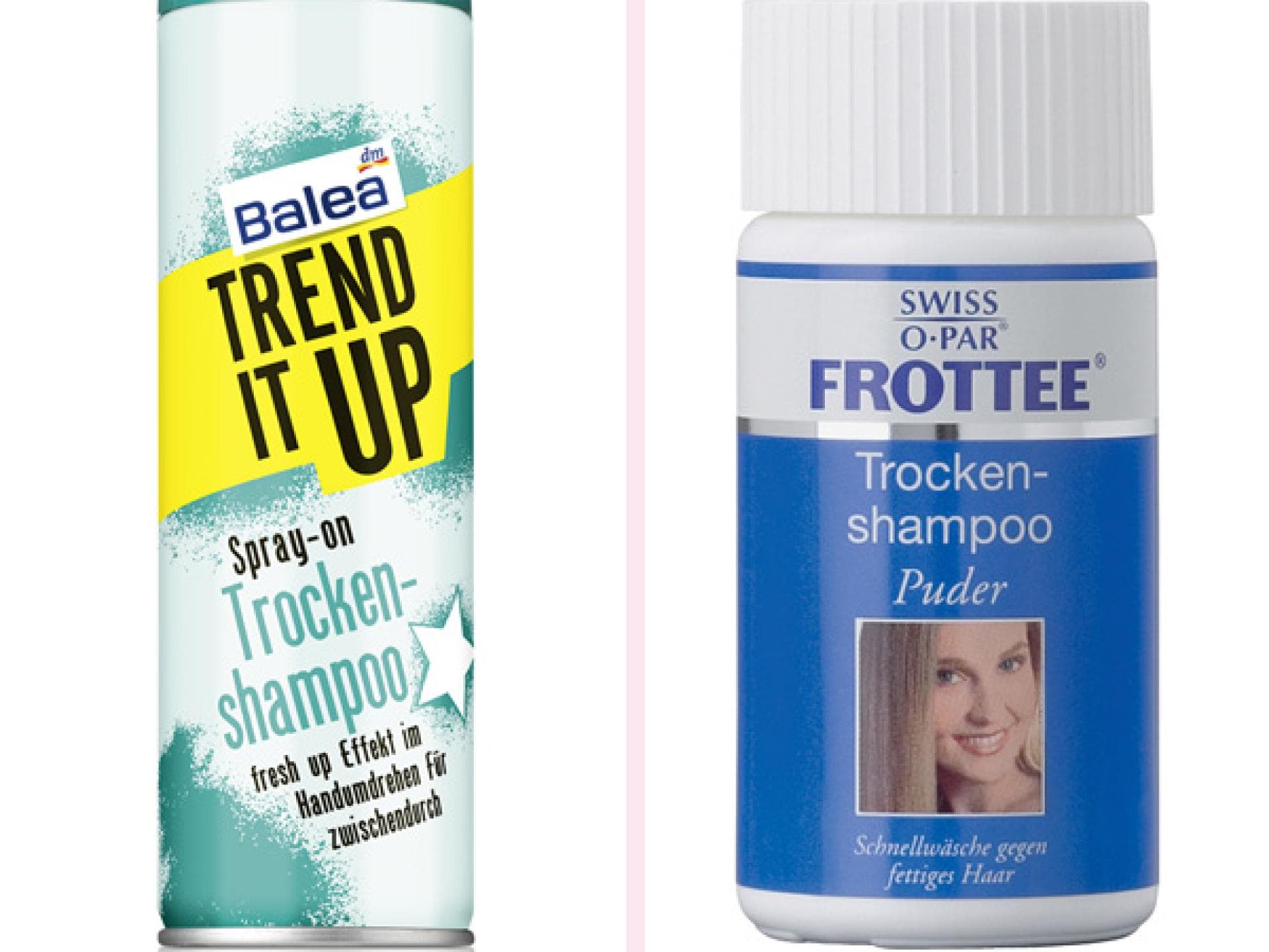 Trockenshampoo Spray vs. Puder