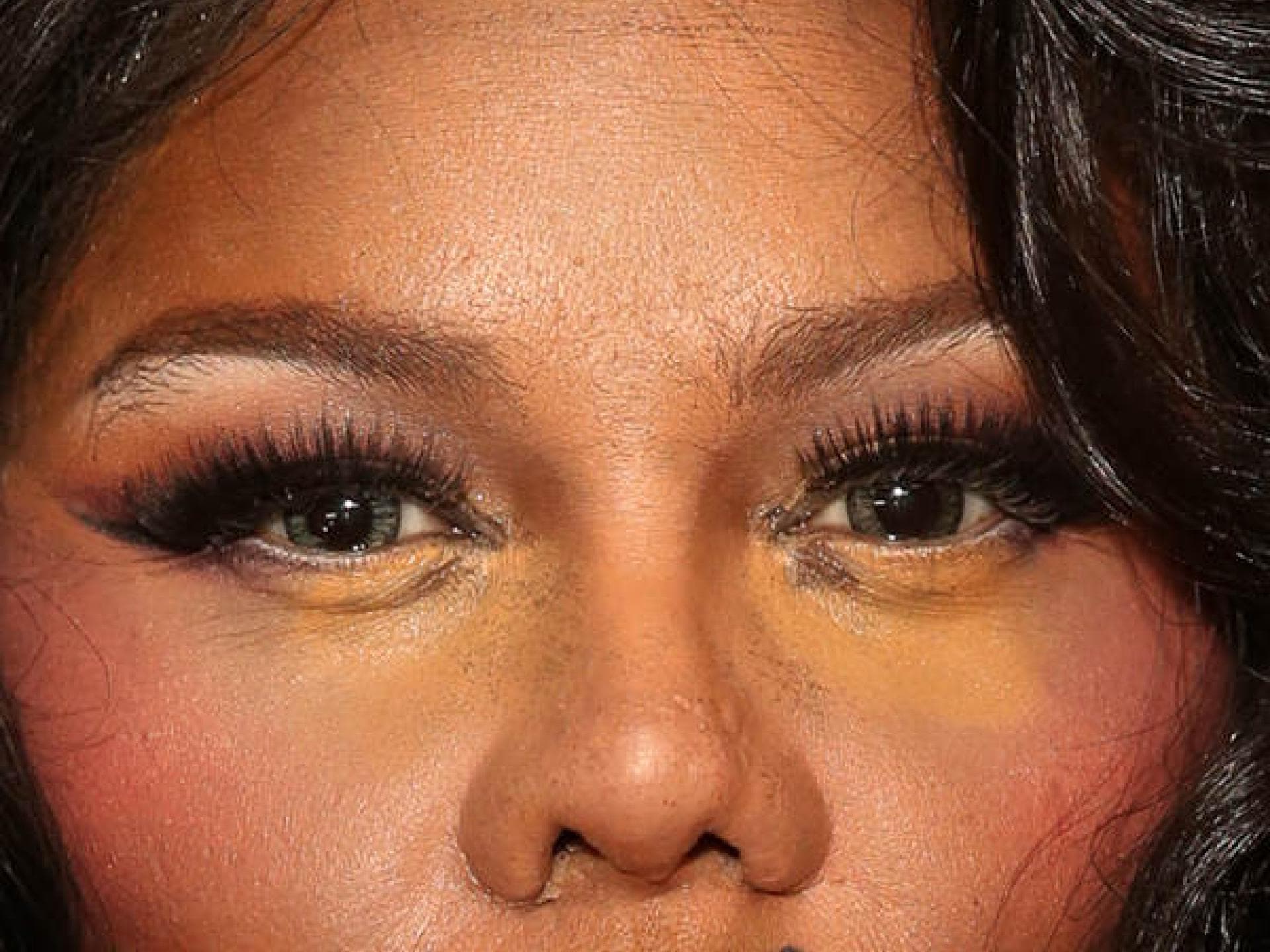 Lil' Kim: Horror-Make-up Lil' Kim: Horror-Make-up