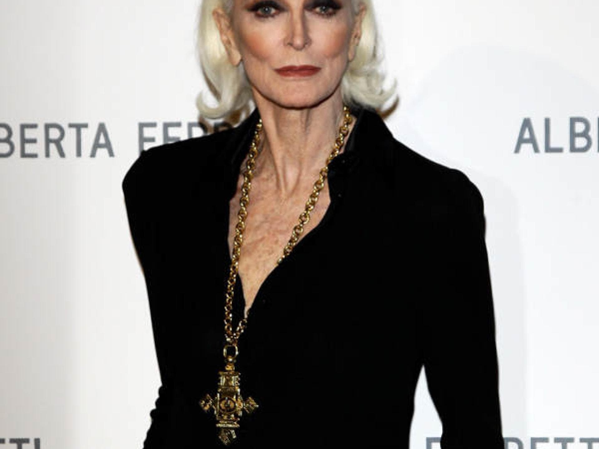 Carmen Dell'Orfice: Model-Oma mit Erfolg Carmen Dell'Orfice: Model-Oma mit Erfolg