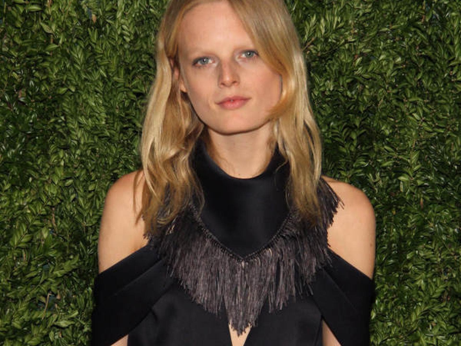 Hanne Gaby Odiele: Hohe Stirn