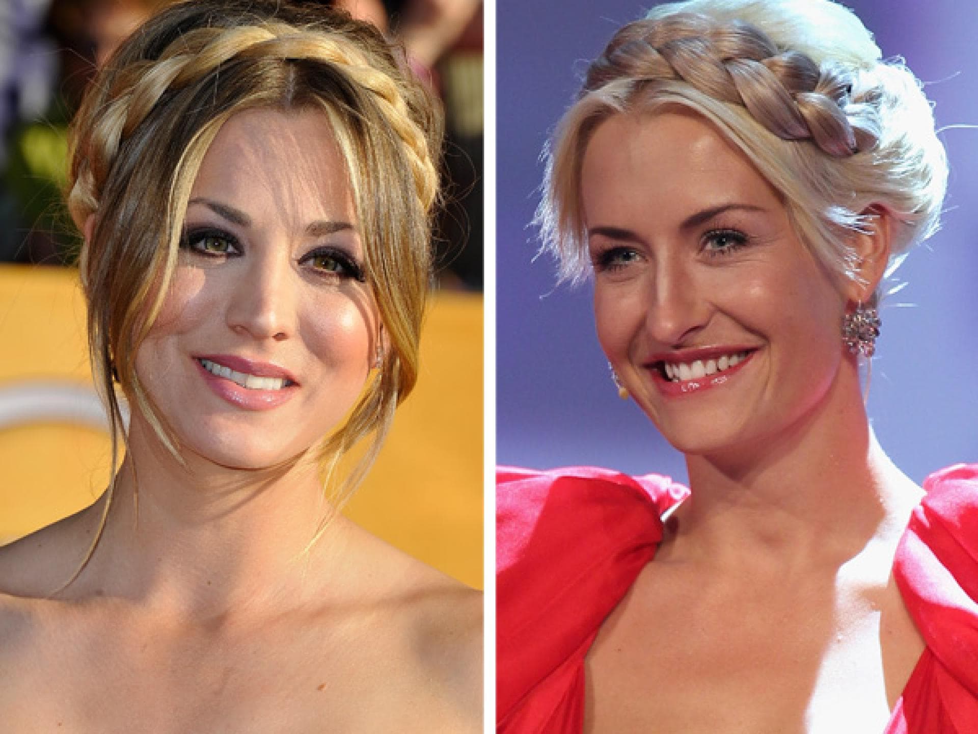 Kaley Cuoco vs. Sarah Connor Kaley Cuoco vs. Sarah Connor