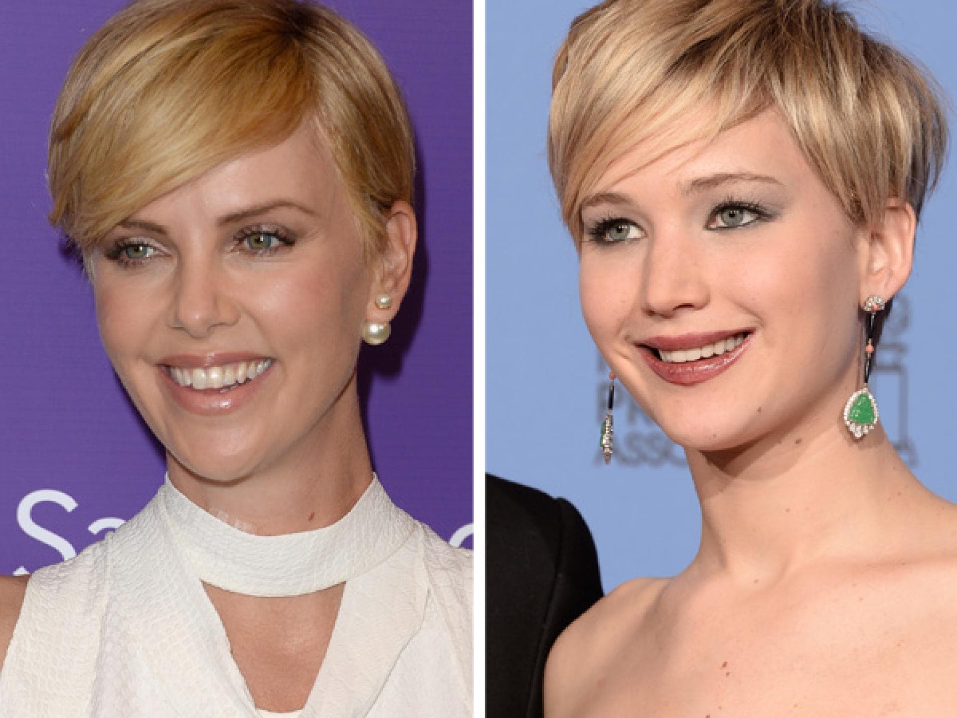 Charlize Theron vs. Jennifer Lawrence Charlize Theron vs. Jennifer Lawrence