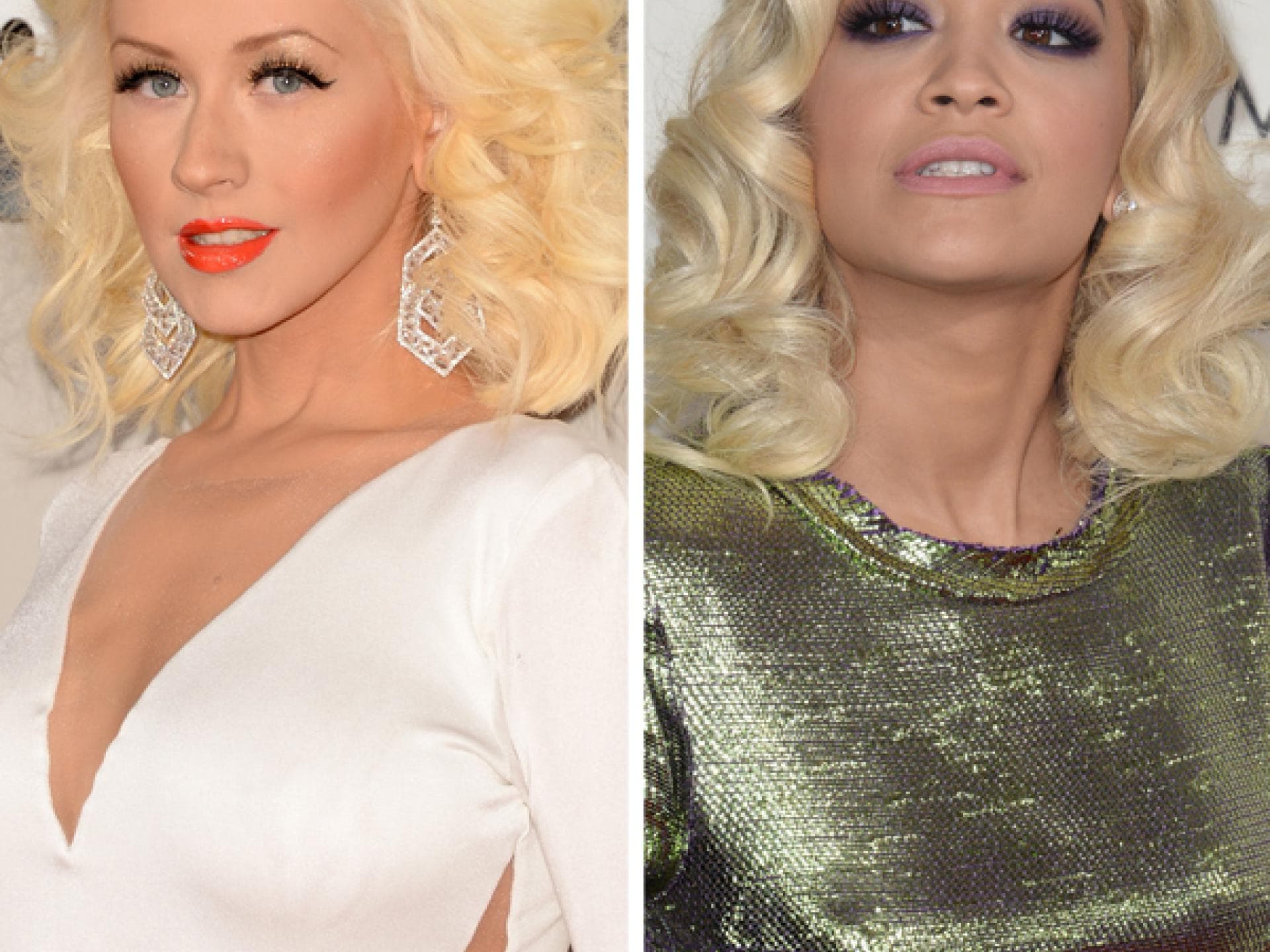 Christina Aguilera vs. Rita Ora Christina Aguilera vs. Rita Ora