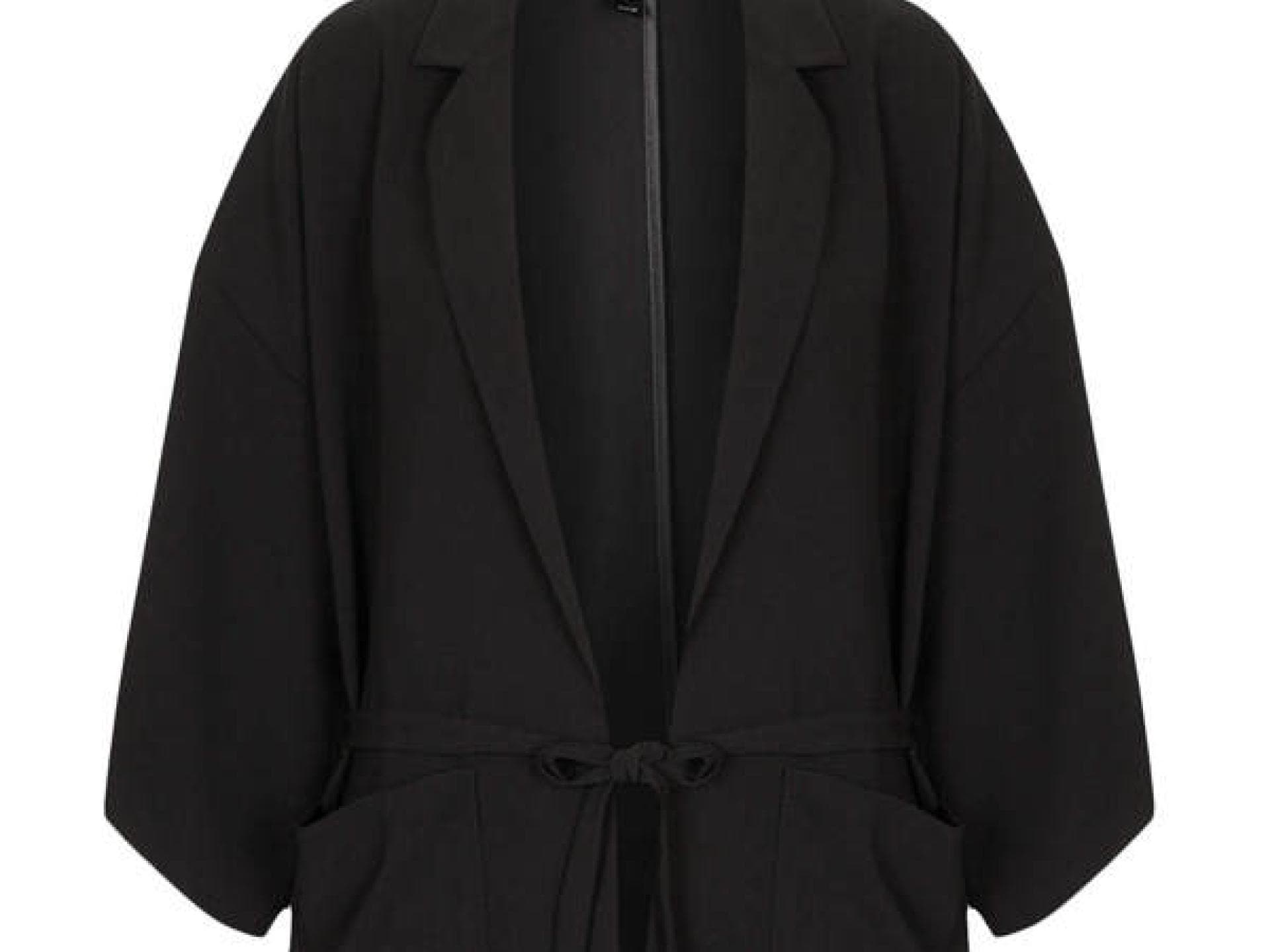 Schwarzer Kimono von Topshop