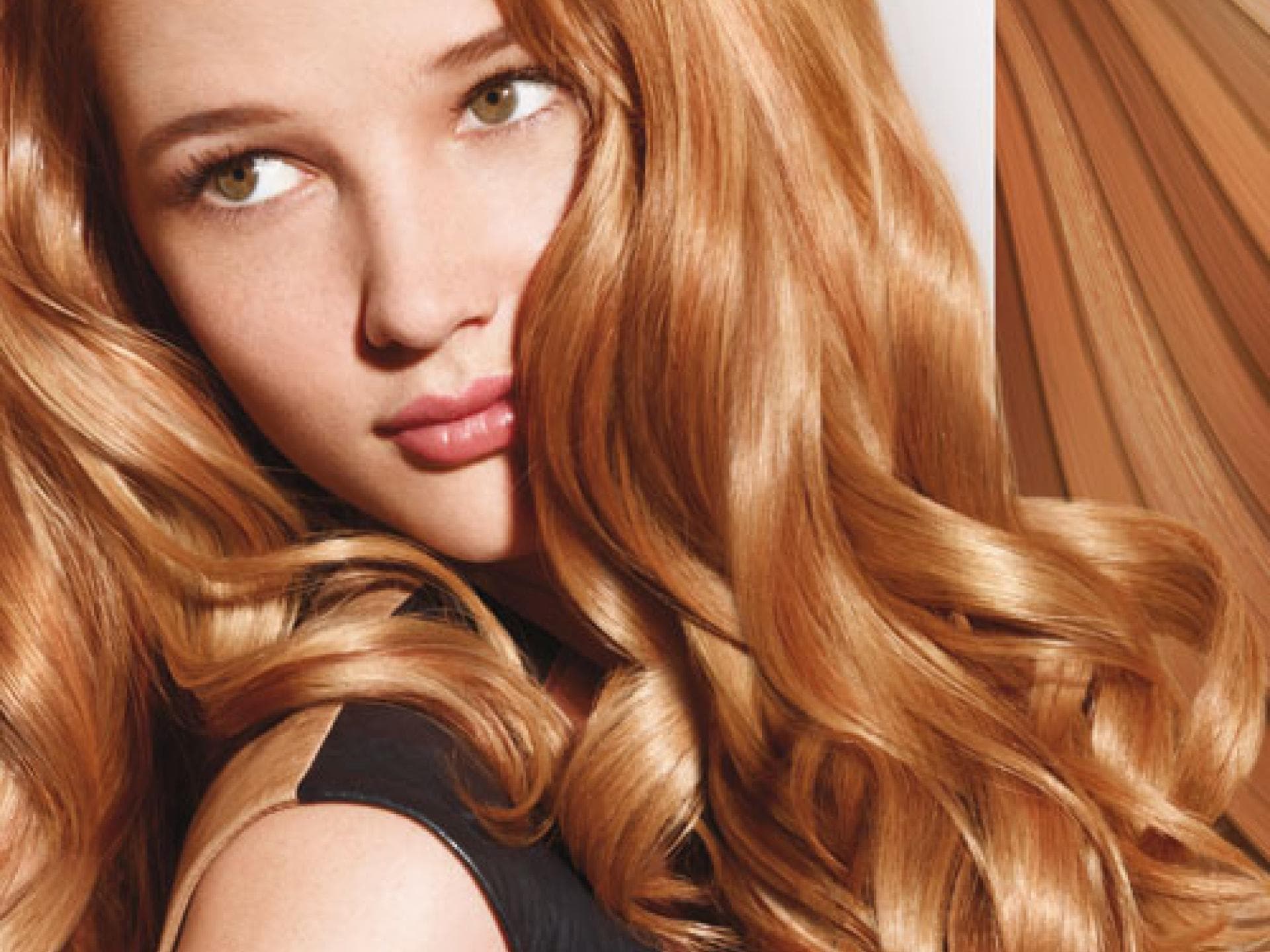 Haarfarben in Rotblond