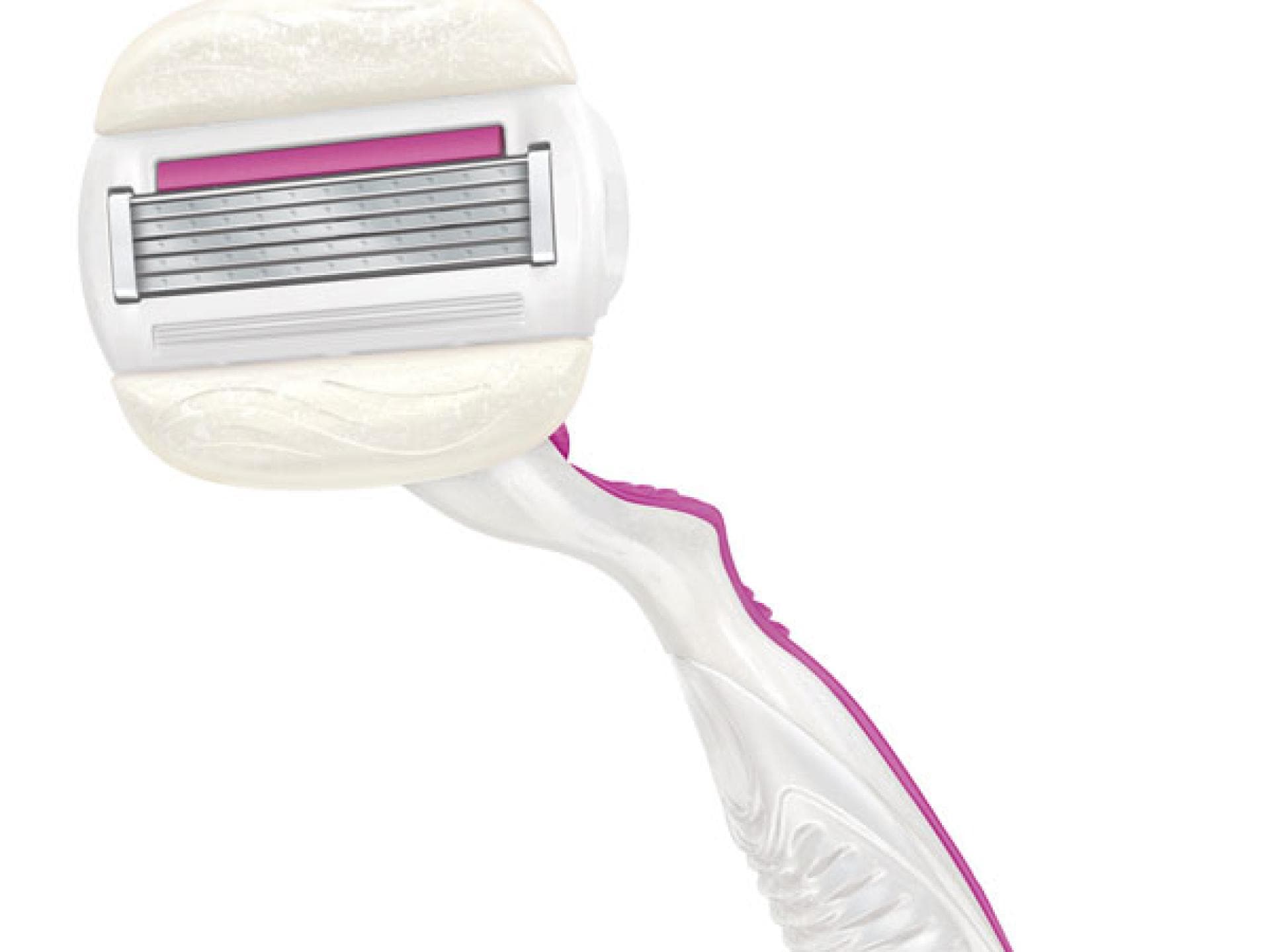 Rasierer mit fünf Klingen