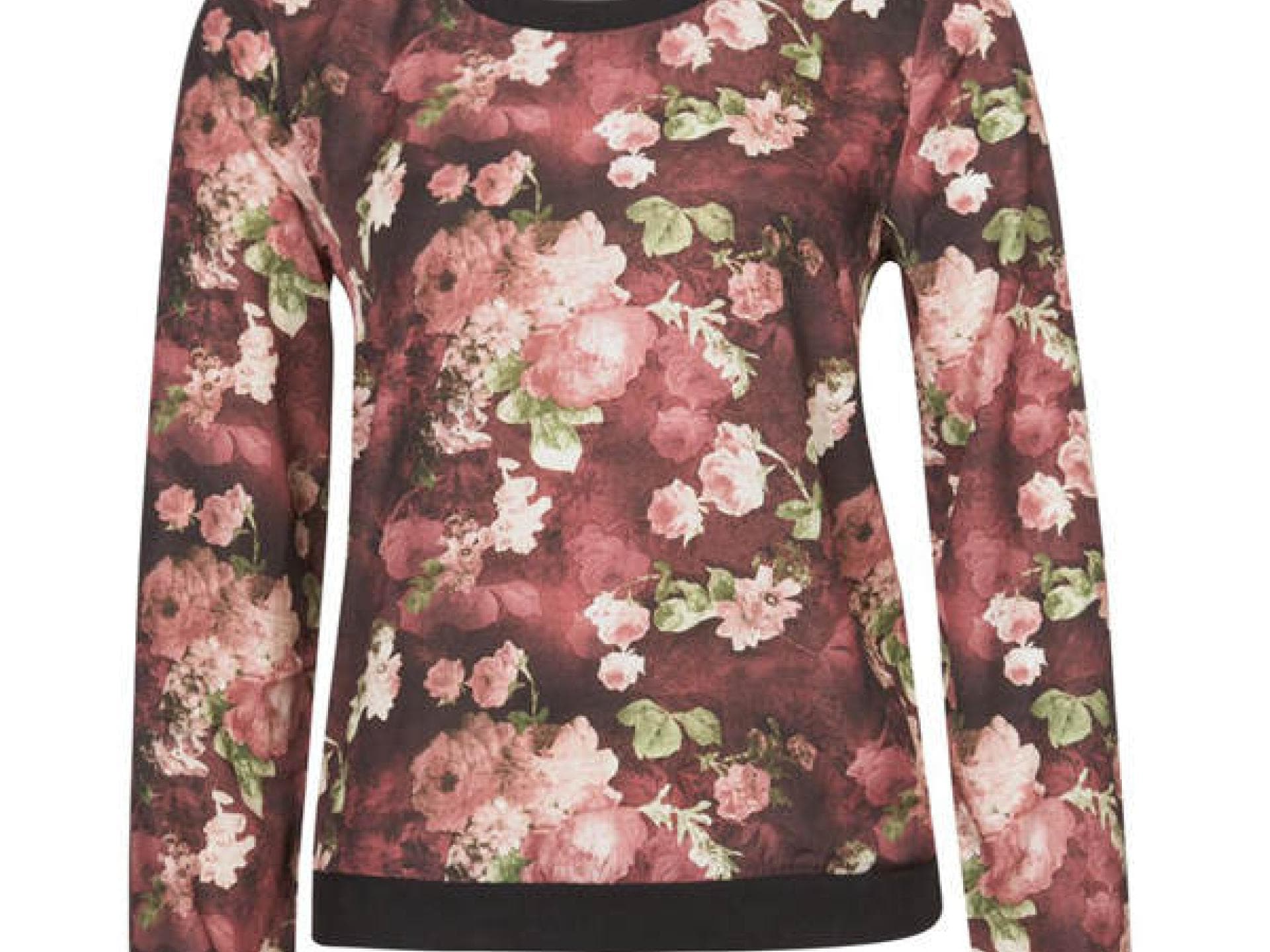 All-Over-Print-Pullover von Mint & Berry All-Over-Print-Pullover von Mint & Berry