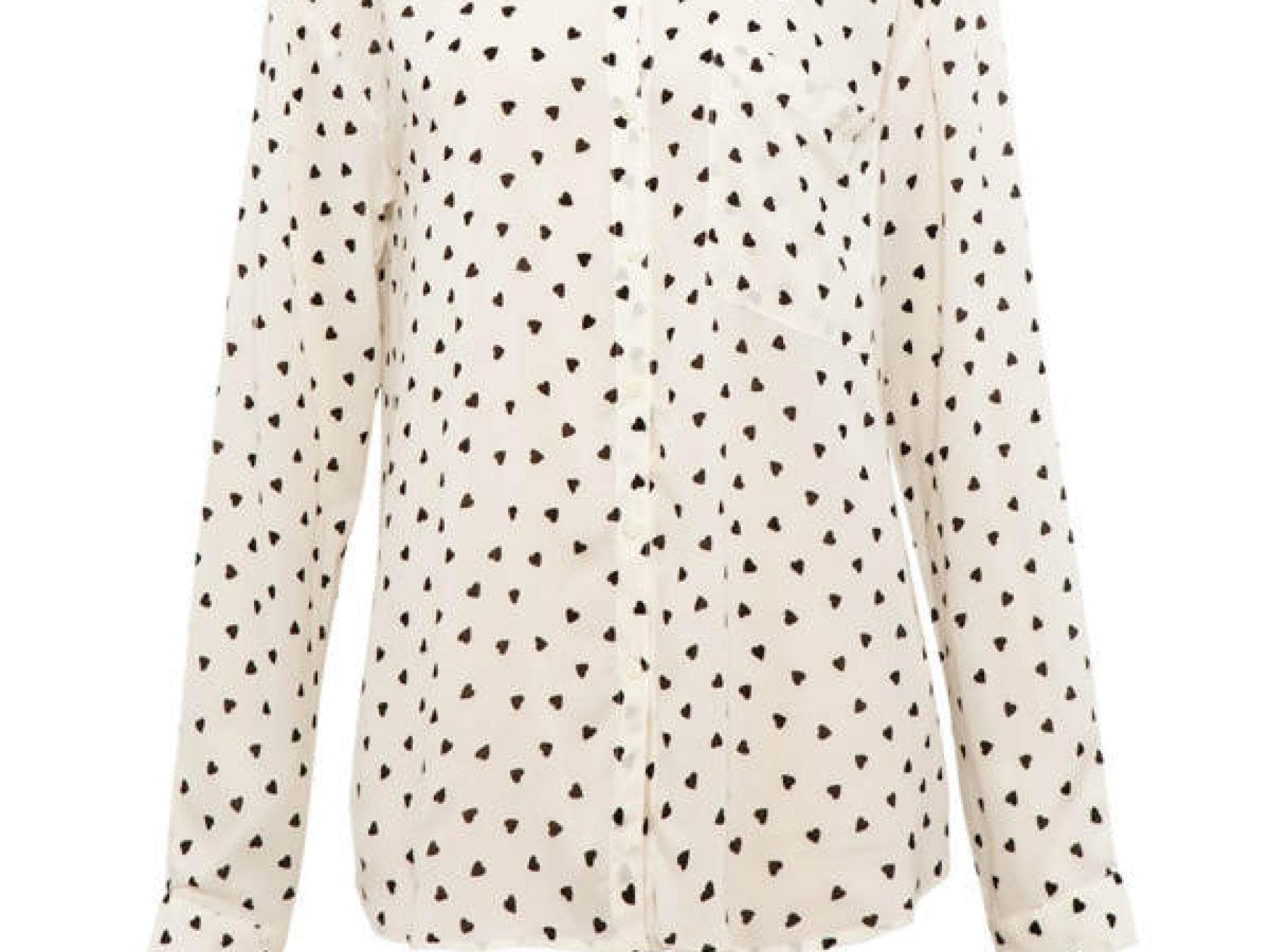 Herzchen-Bluse für das erste Date