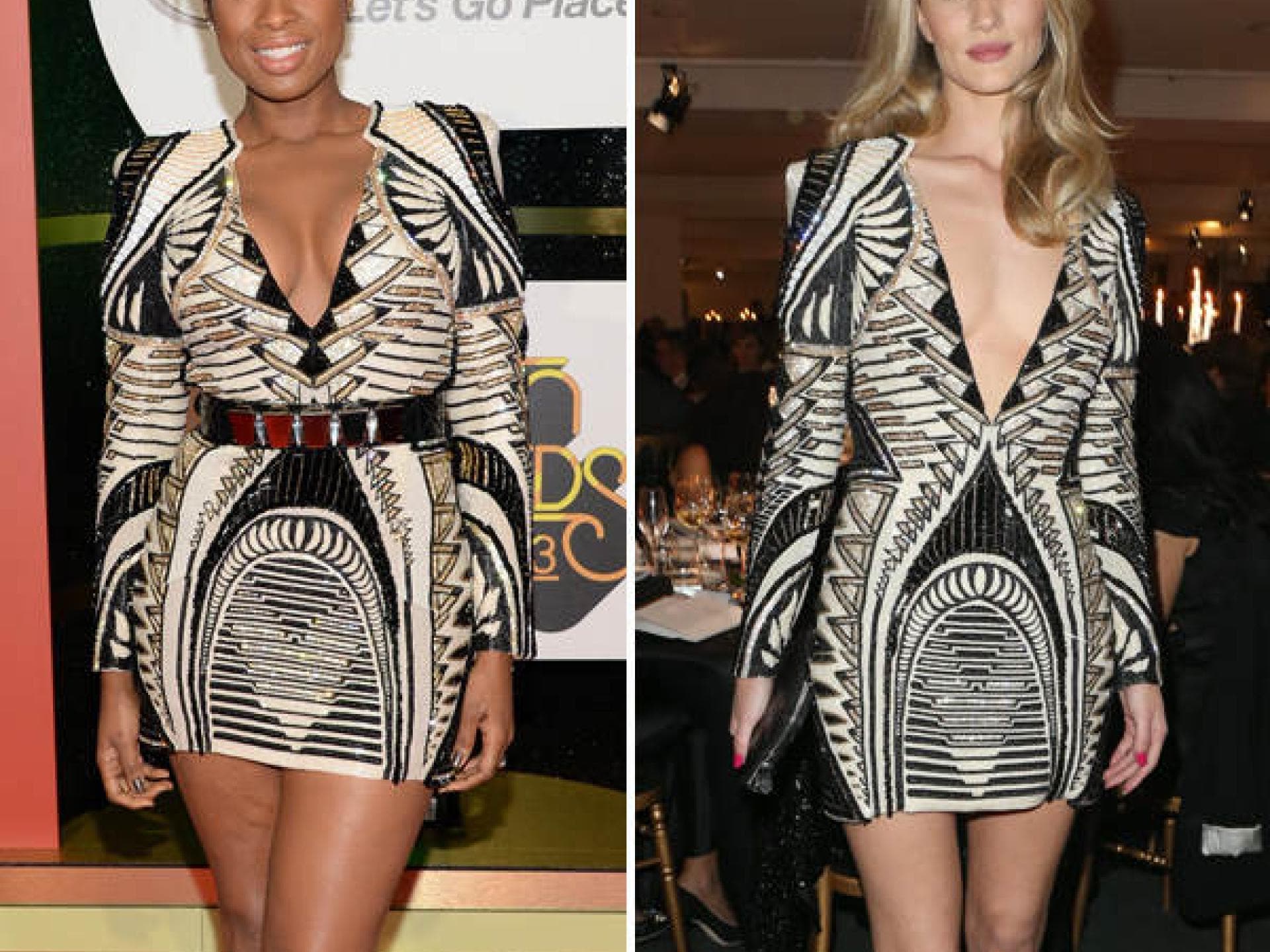 Jennifer Hudson vs. Rosie Huntington-Whiteley