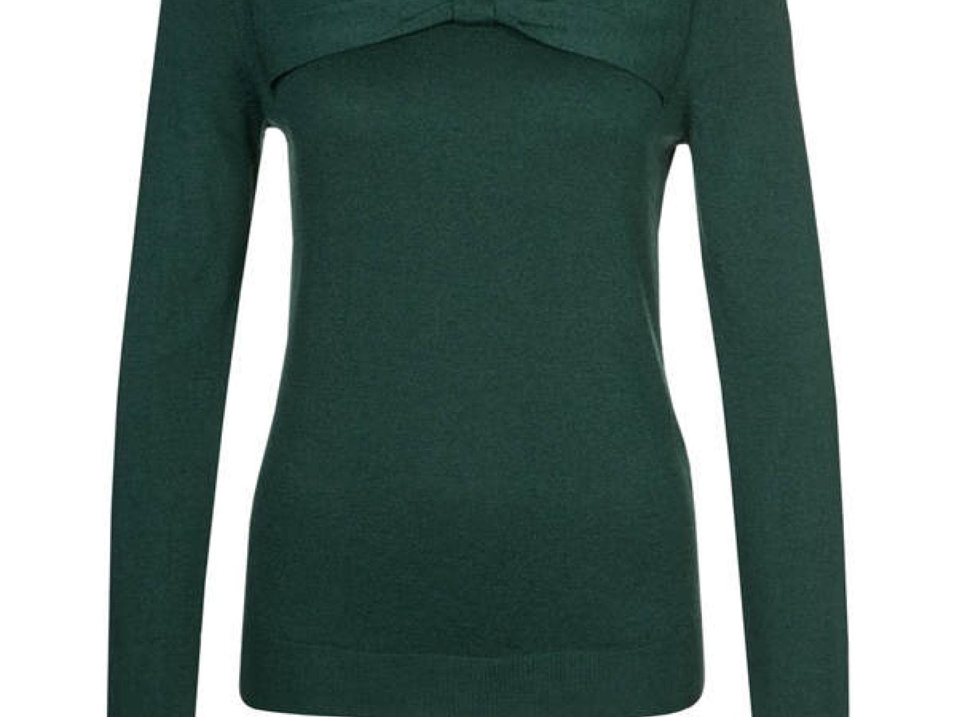 Pullover mit großer Schleife von Mint & Berry