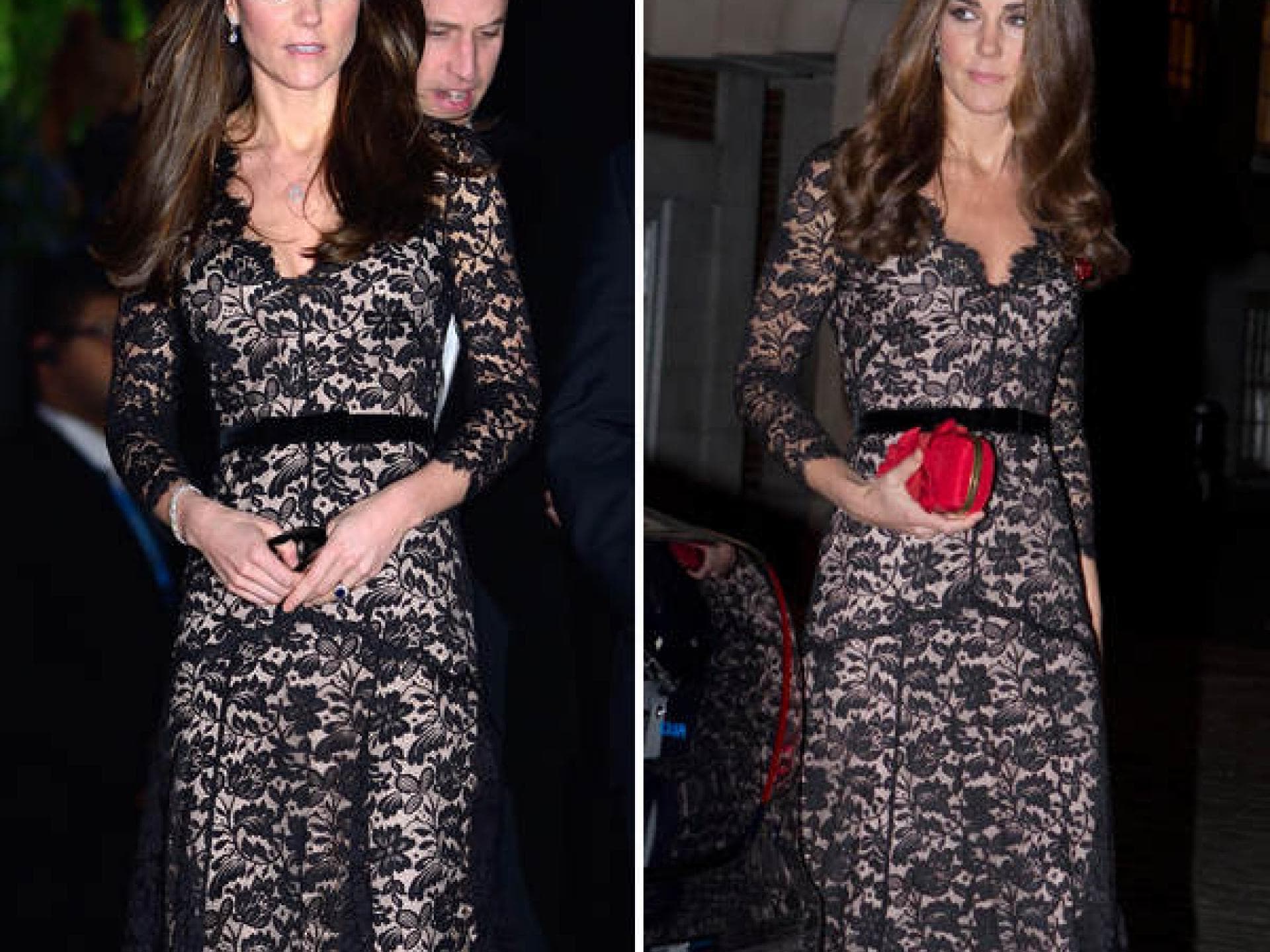 Kate Middleton: Spitzenkleid