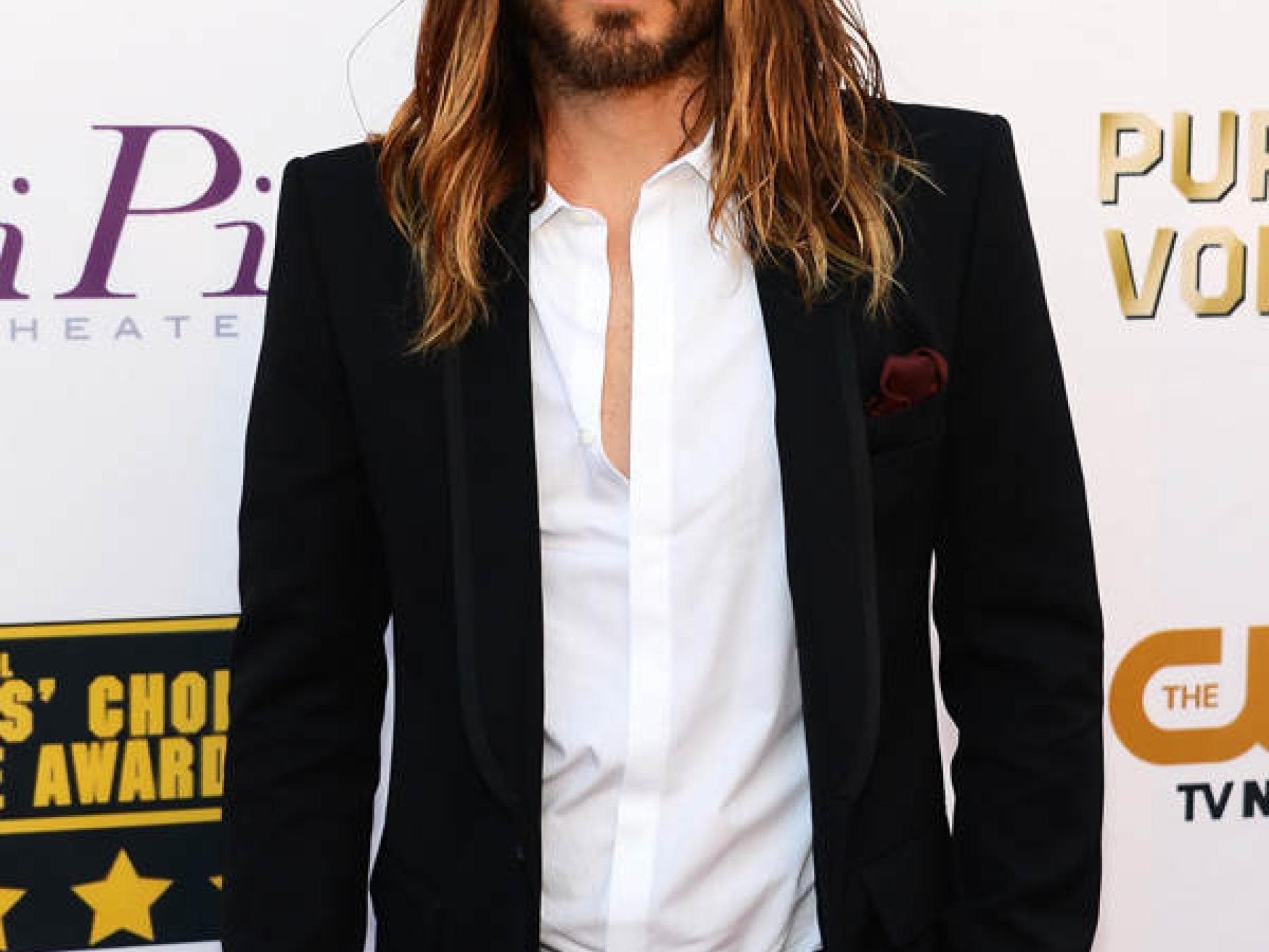 Jared Leto mit langen Haaren