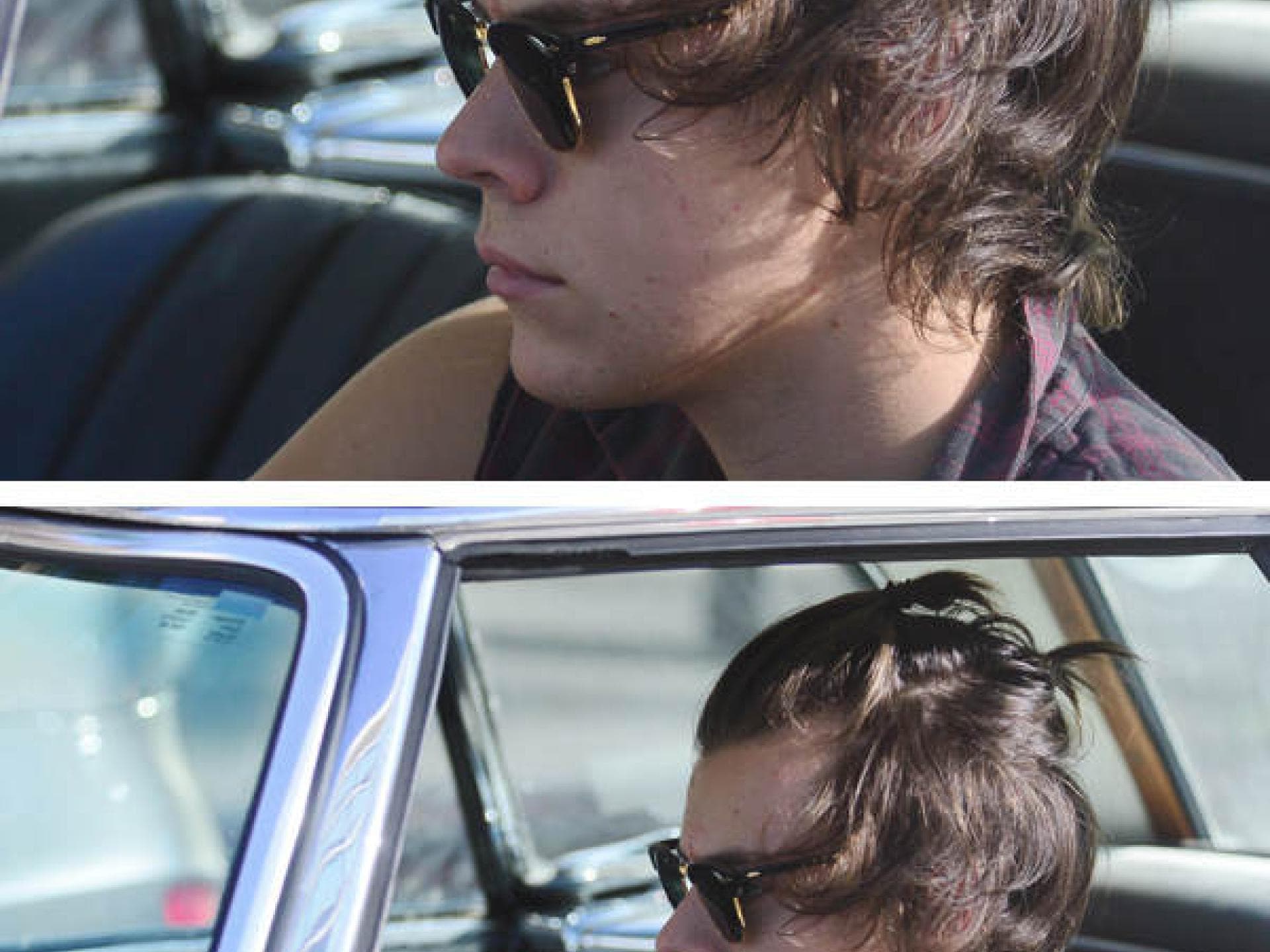 Harry Styles mit Zopf