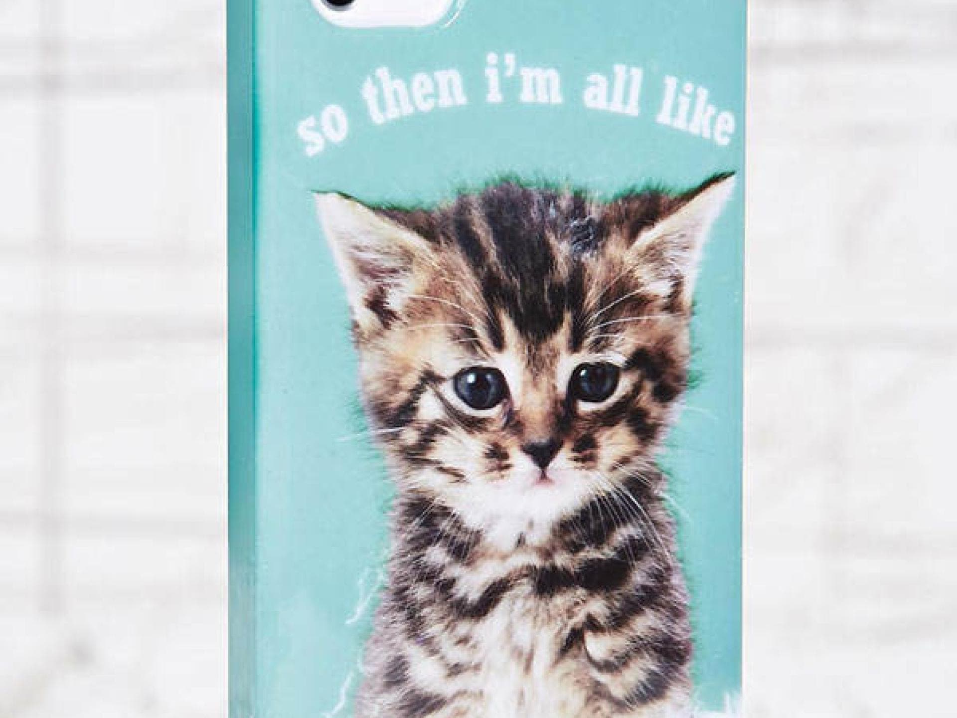 Handyhülle mit Katzenbaby