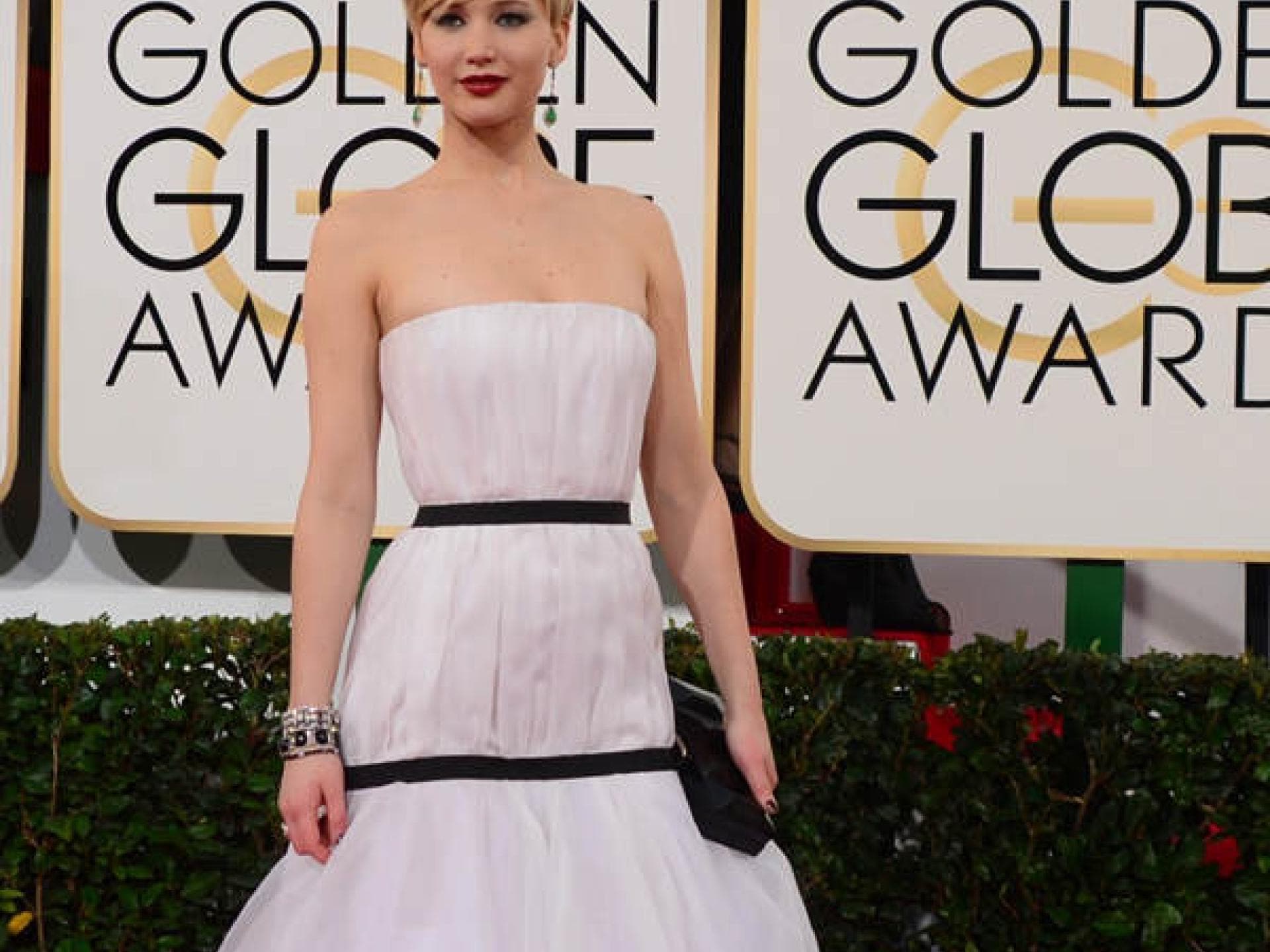Jennifer Lawrence bei den Golden Globes 2014