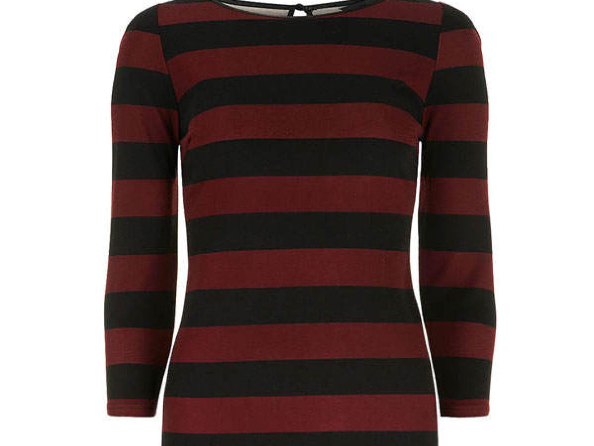 Kleid mit Streifen von Dorothy Perkins