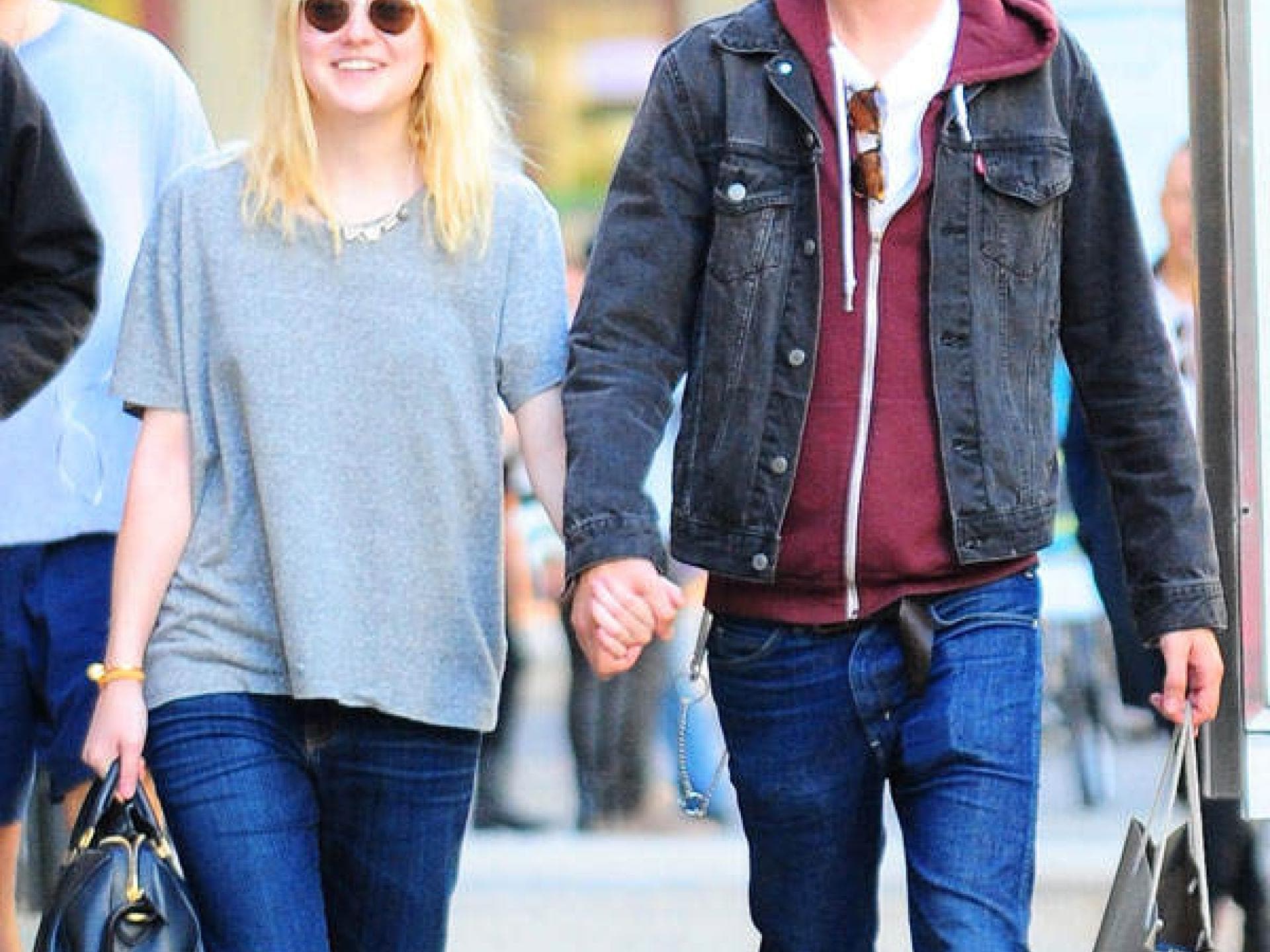 Dakota Fanning und Jamie Strachan