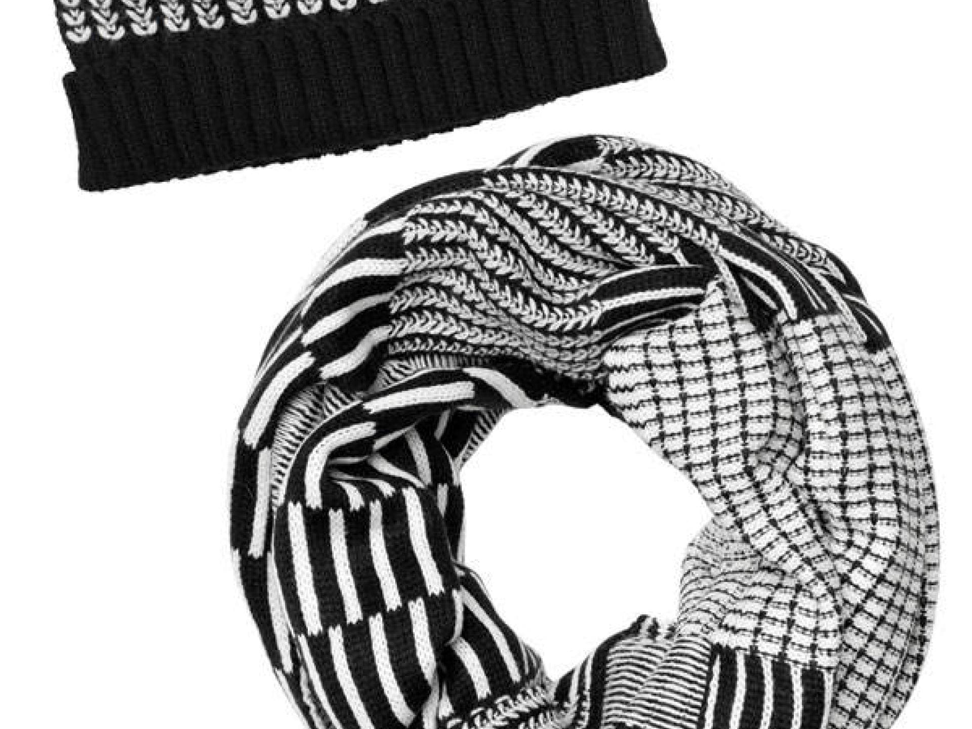 Mütze und passender Schal von Monki.com