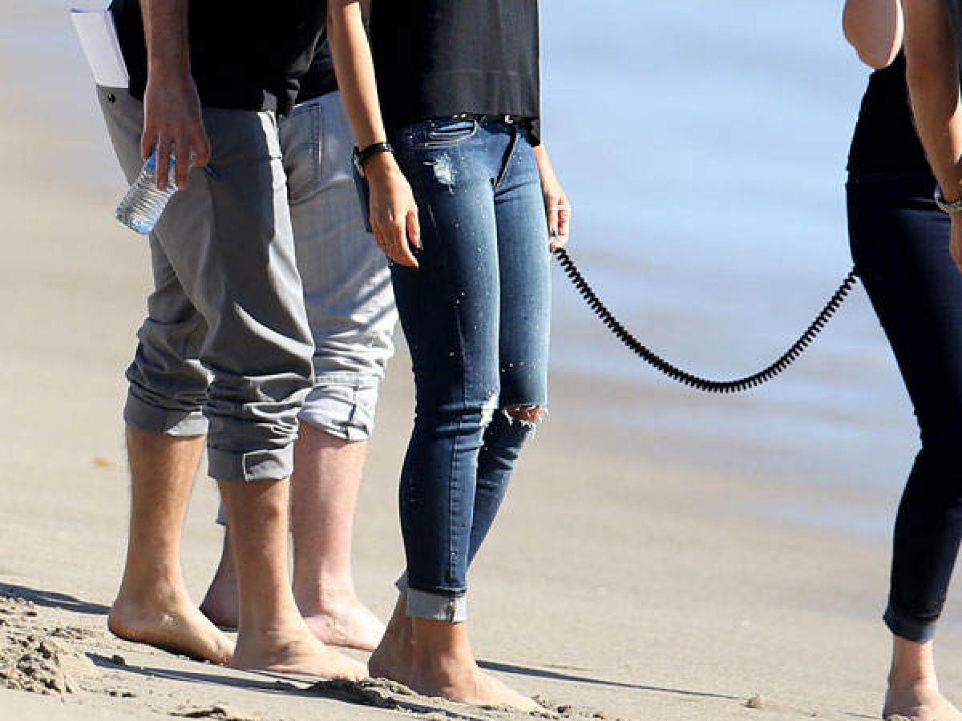 GNTM 2014: Heidi Klum am Strand